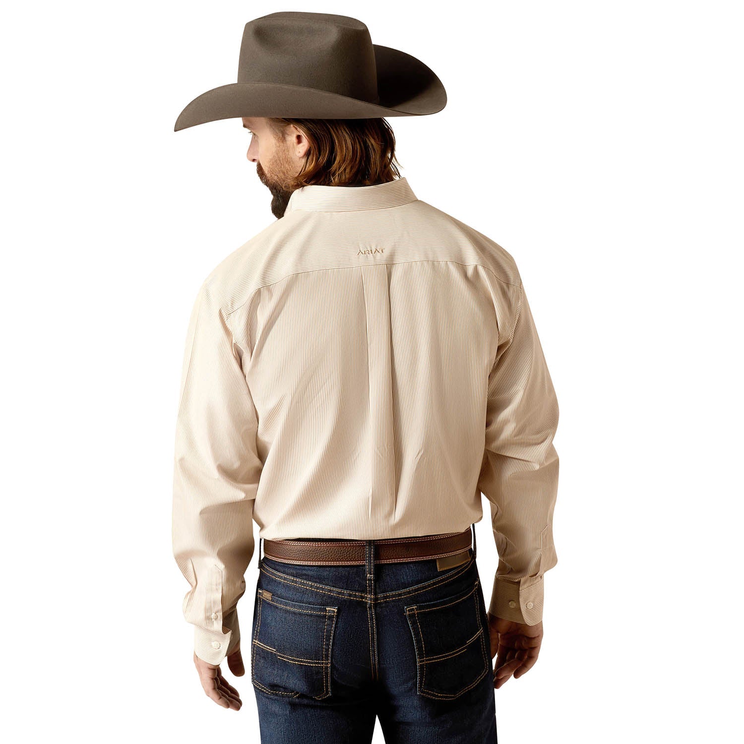 Ariat Men's Wrinkle Free Graysen Longsleeve Shirt - Image 2