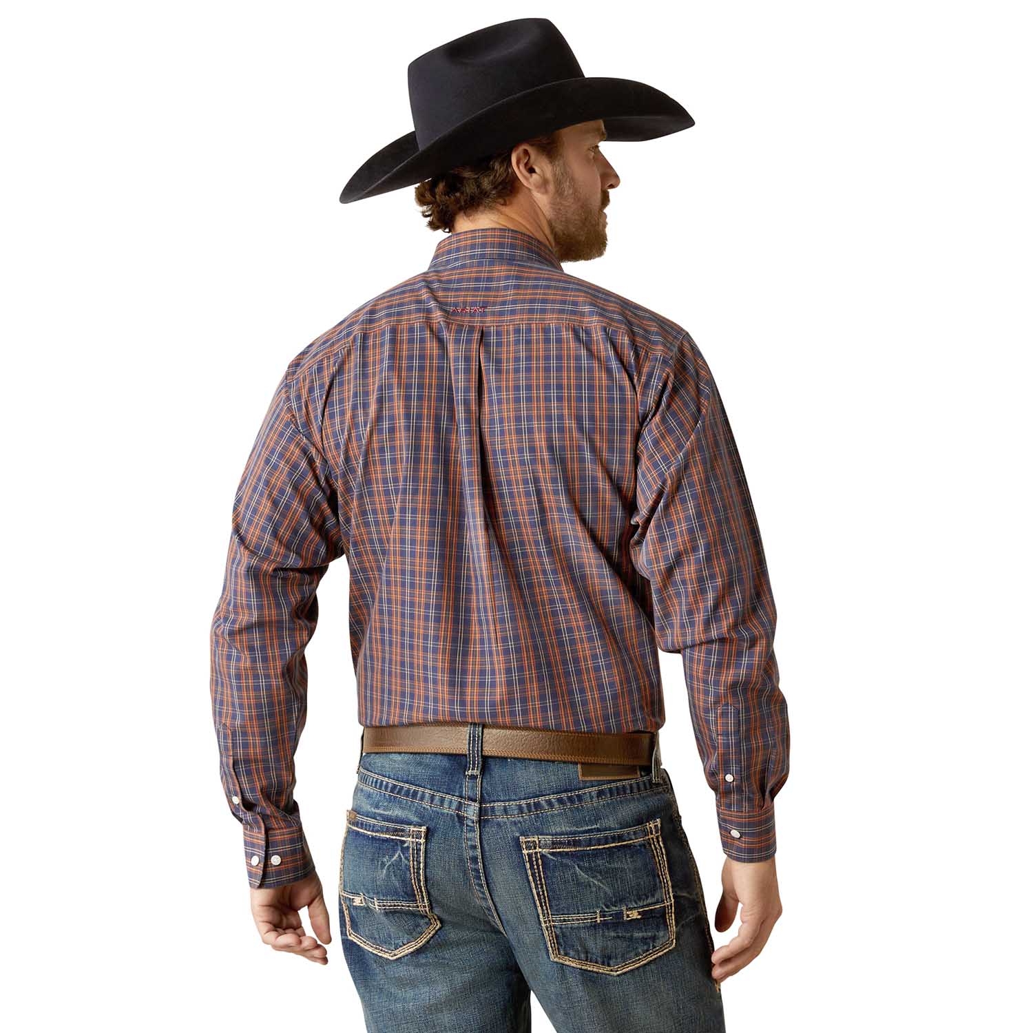 Ariat Men's Wrinkle Free Iker Longsleeve Shirt - Image 2