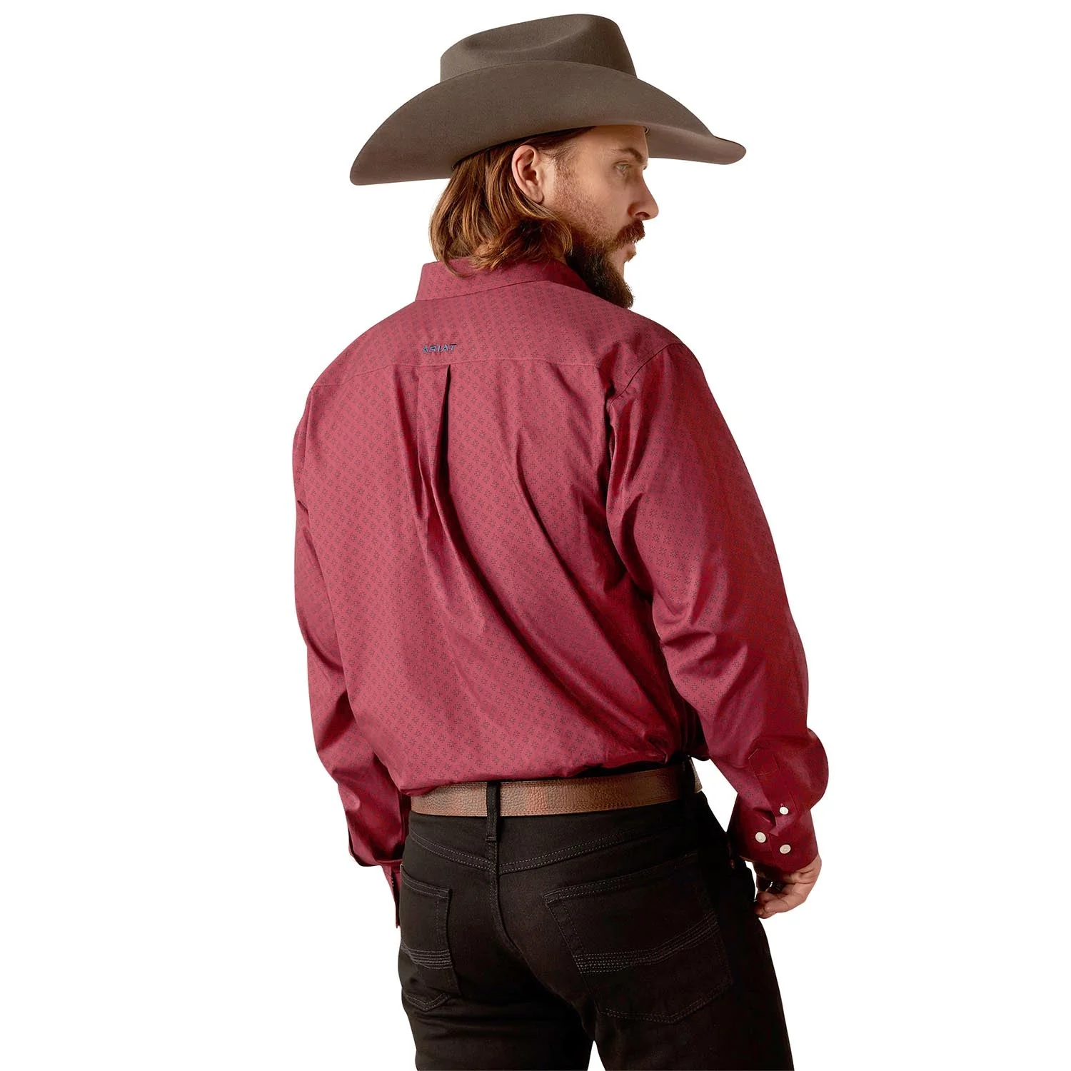 Ariat Men's Wrinkle Free Issac Longsleeve Shirt - Image 2