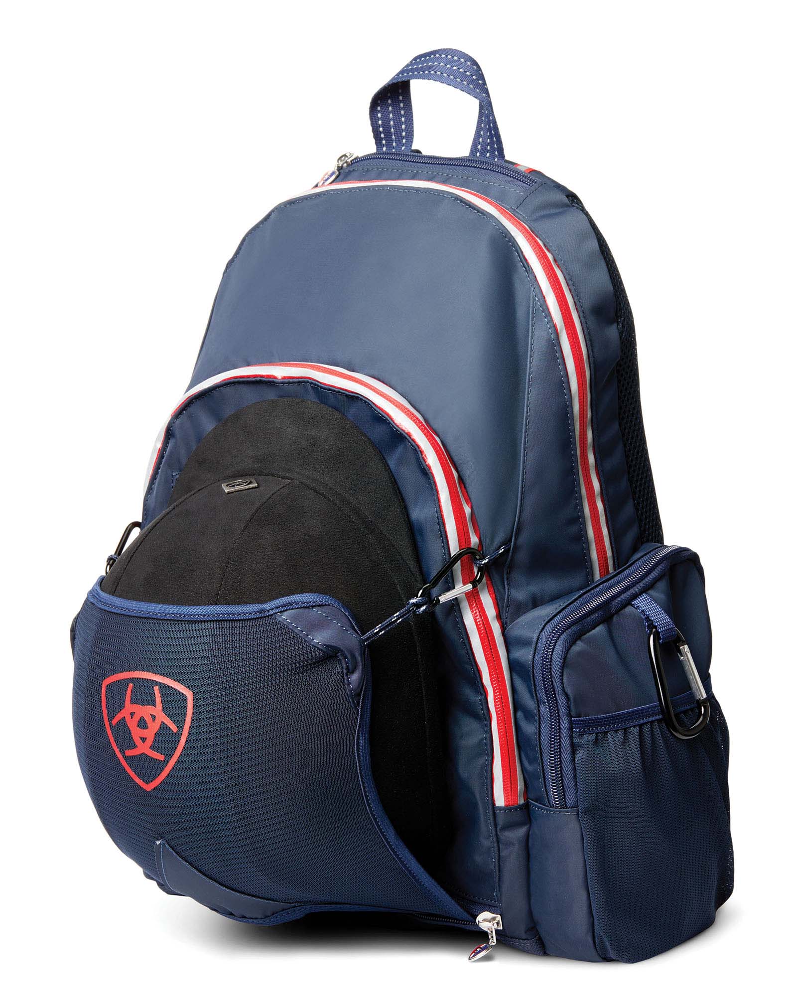 Ariat Ring Riding Backpack – Equestrian Backpack with Helmet Sling, Spur Ring & Crop Holder - Image 3