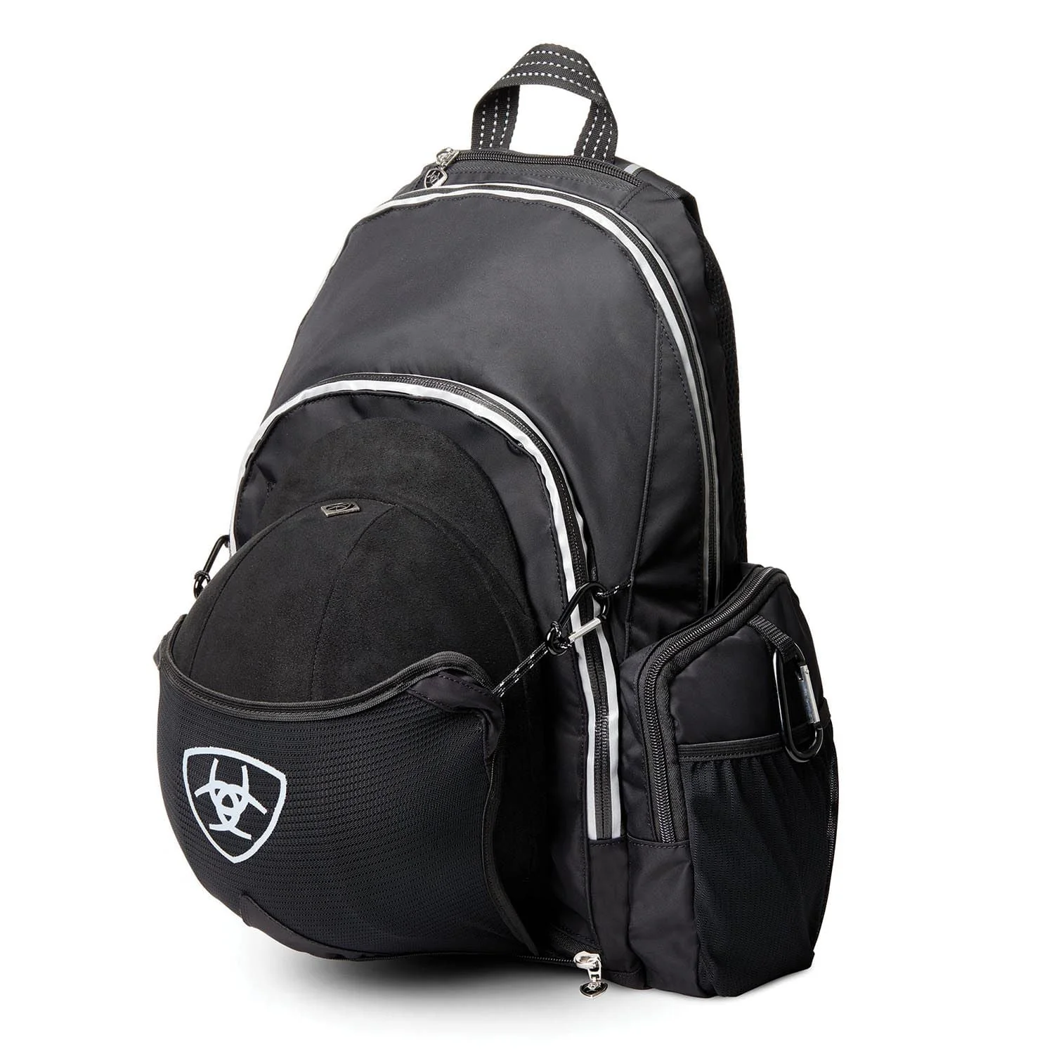 Ariat Ring Riding Backpack – Equestrian Backpack with Helmet Sling, Spur Ring & Crop Holder