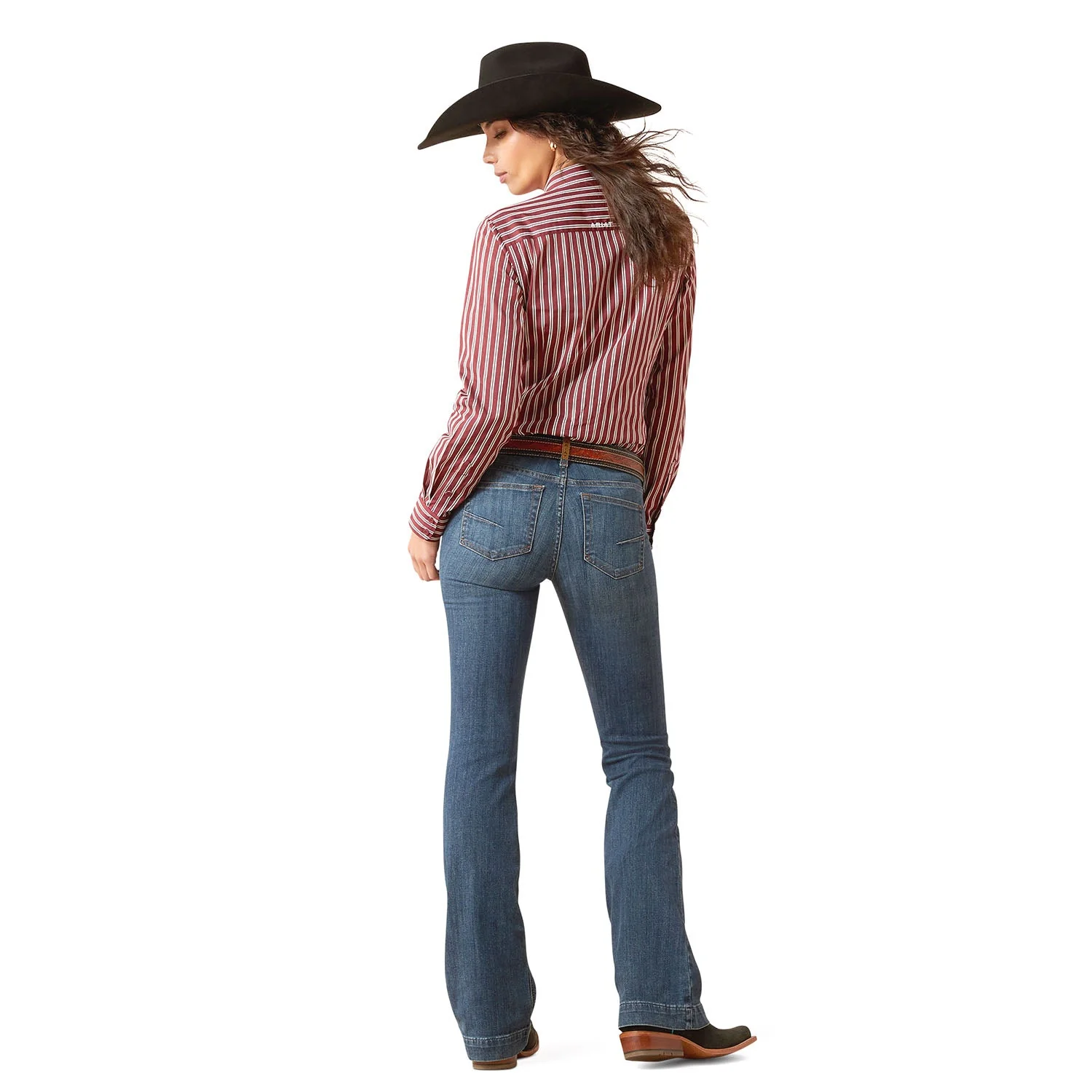 Ariat Womens Bessie Perfect Rise Slim Trouser Jeans - Image 2