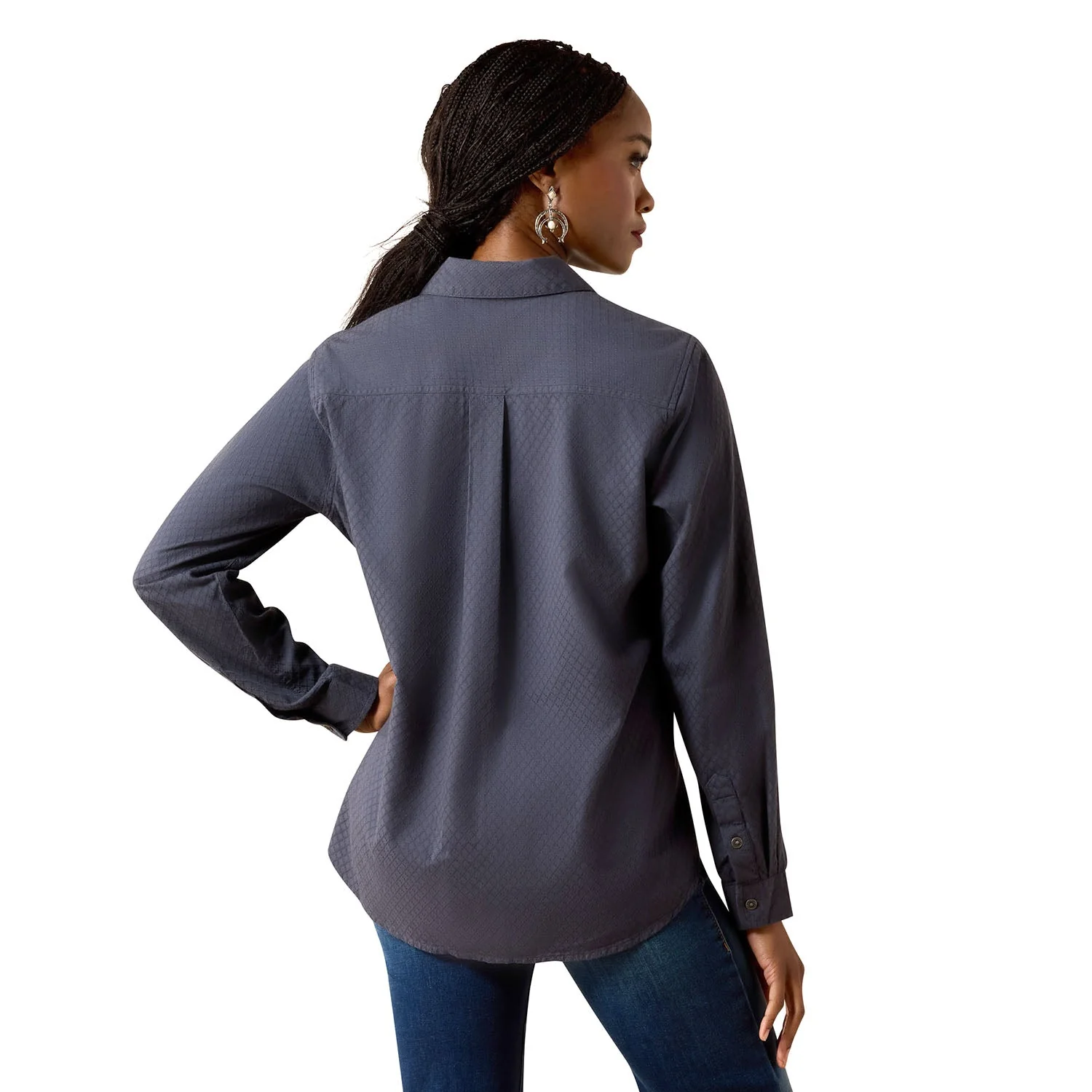 Ariat Women’s Billie Jean Relaxed-Fit Western Shirt - Image 2