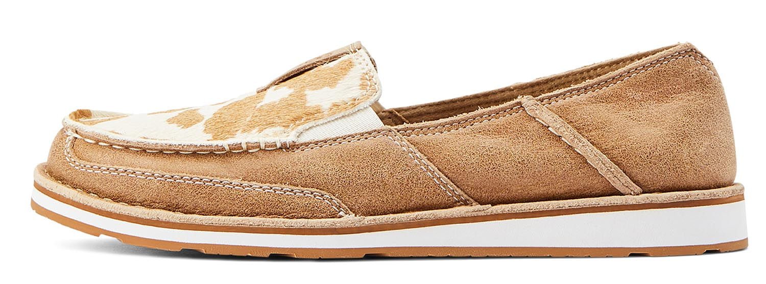 Ariat Women's Cruisers, Adobe/ Tan and White Hair On - Image 2