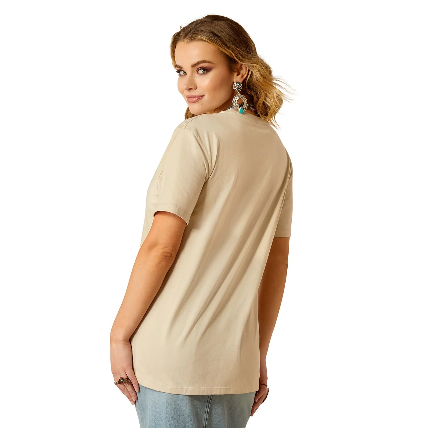 Ariat Women's Desert Bronc Shortsleeve Shirt - Image 3