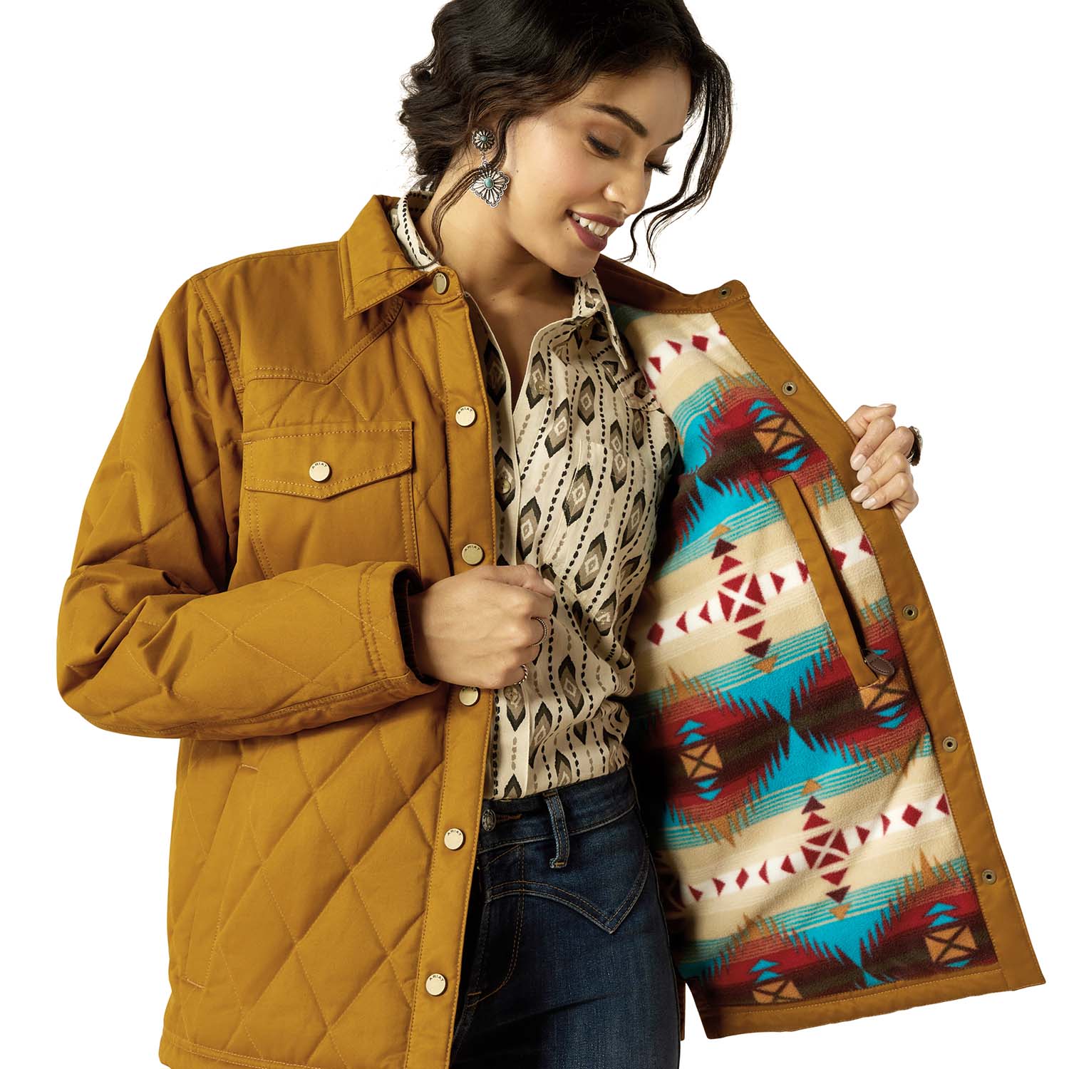 Ariat Women’s Grizzly Quilted Barn Jacket