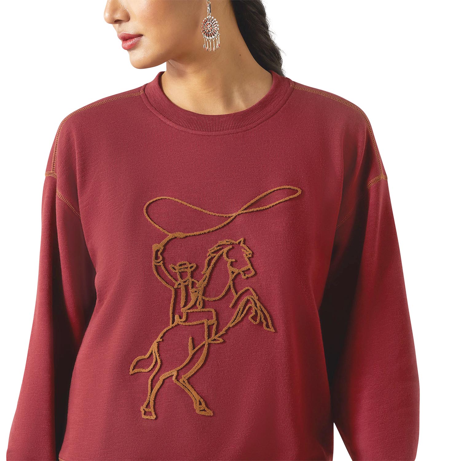 Ariat Womens Lasso Sweatshirt - Image 3