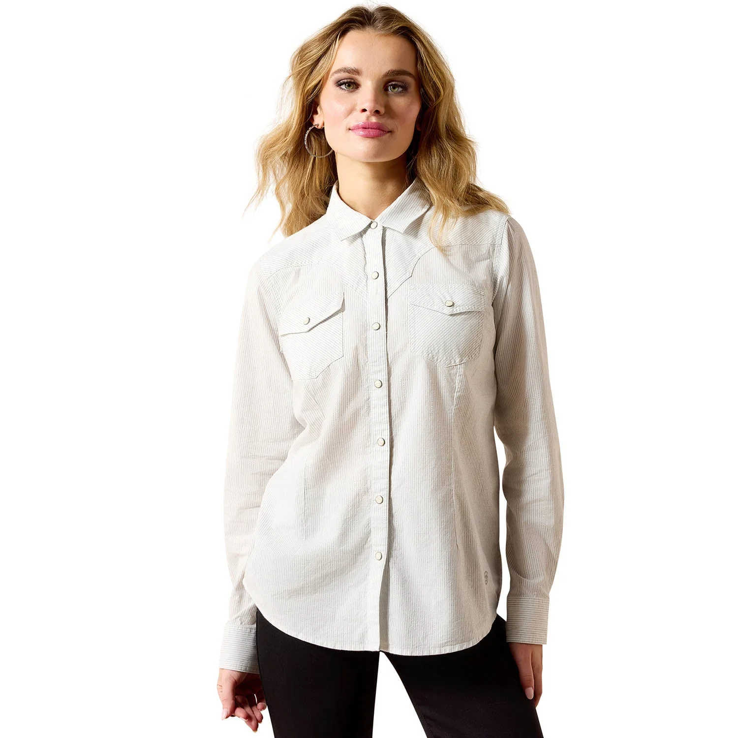 Ariat Women’s Stella Western Snap Shirt – Long Sleeve Cowgirl Classic