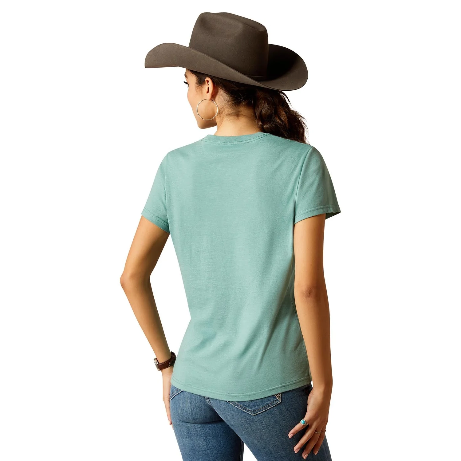 Ariat Women's Wholesome Heifer Shortsleeve Shirt - Image 3