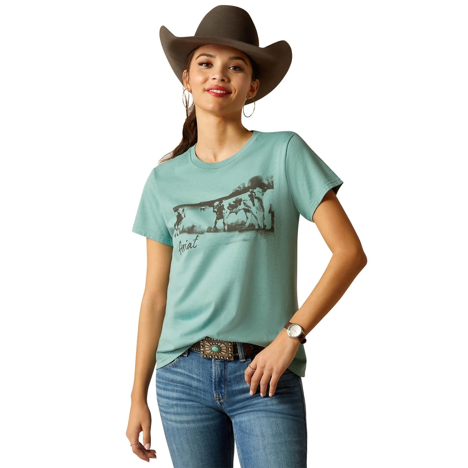 Ariat Women’s Wholesome Heifer Shortsleeve Shirt