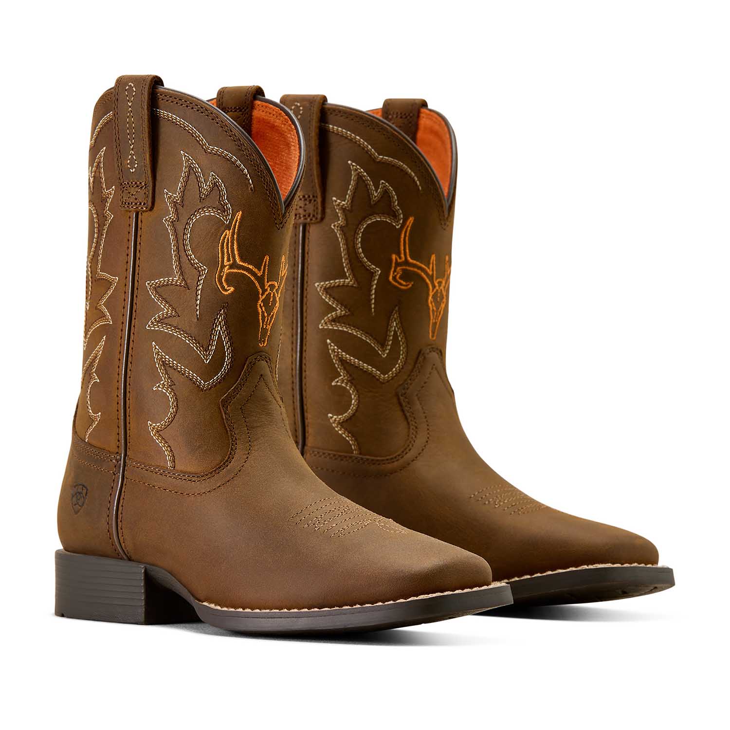 Ariat Youth Deer Ridge Wide Square Toe Western Boot