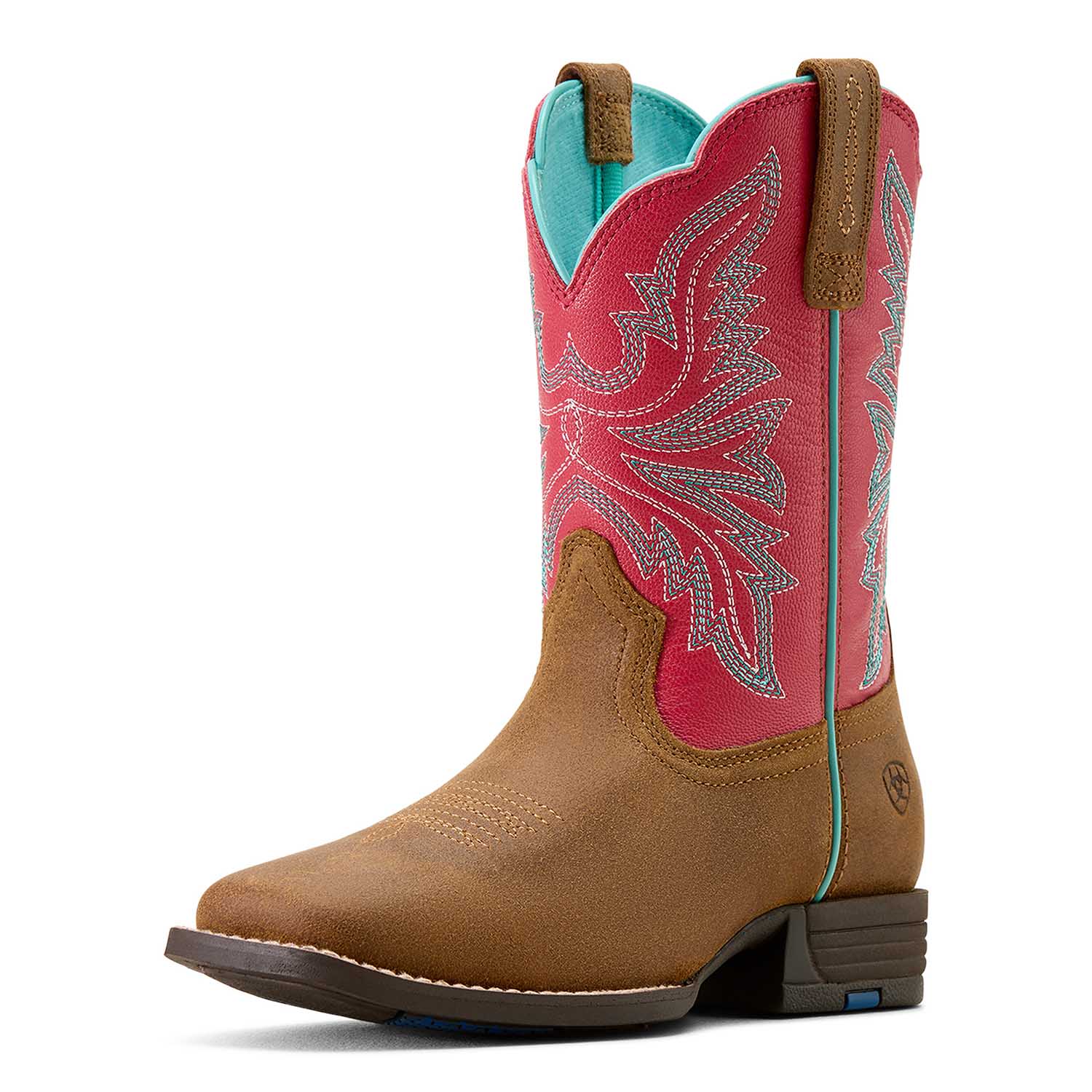 Ariat Youth Westwood Wide Square Toe Western Boots – Kids’ Durable Cowboy Boots - Image 3