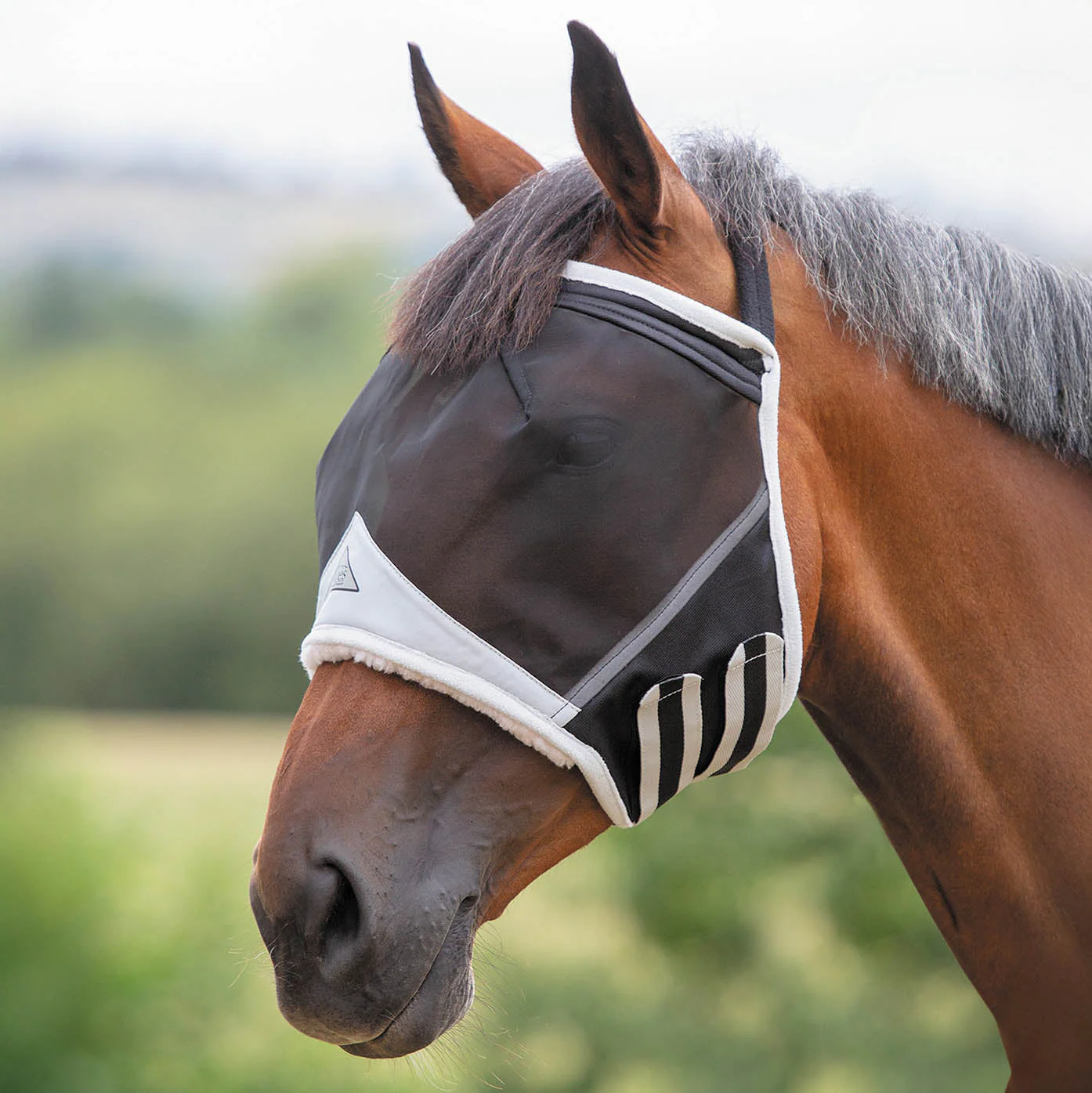 Arma Earless Fine Mesh Horse Fly Mask - Image 1