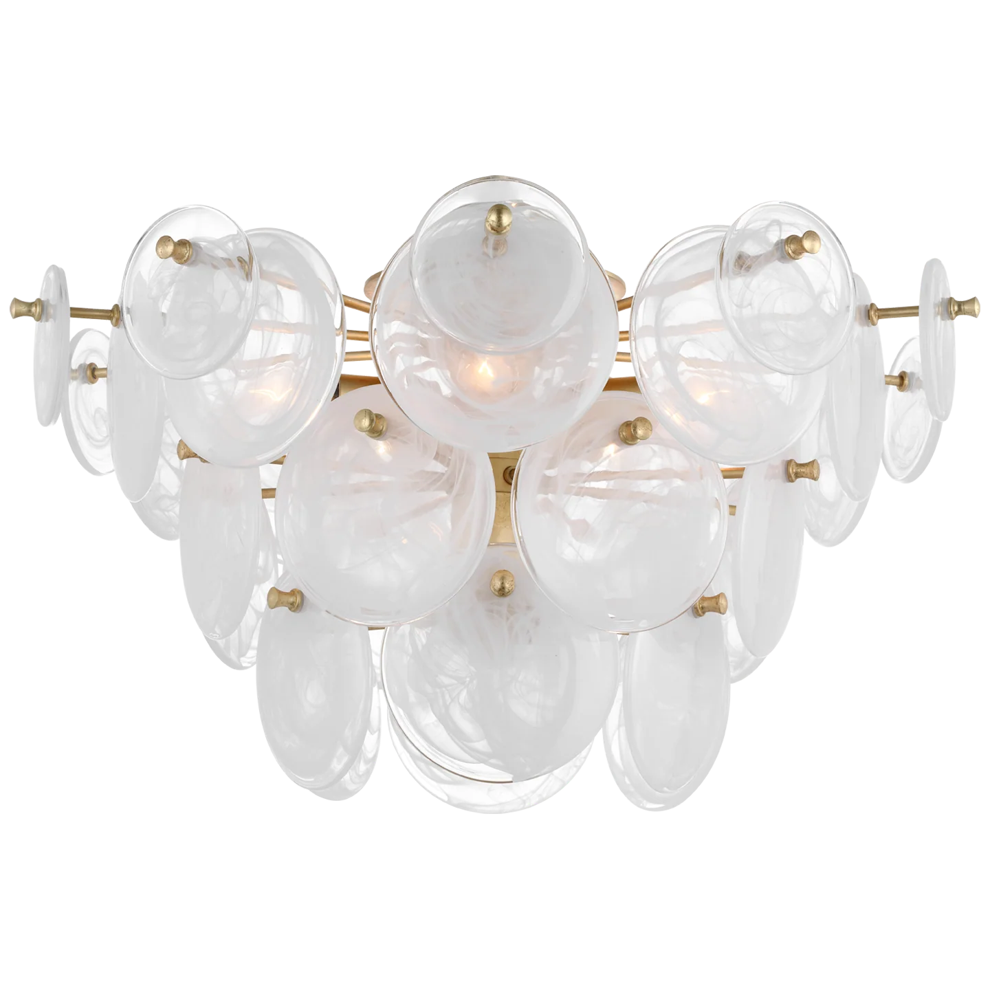 Loire Large Tiered Flush Mount