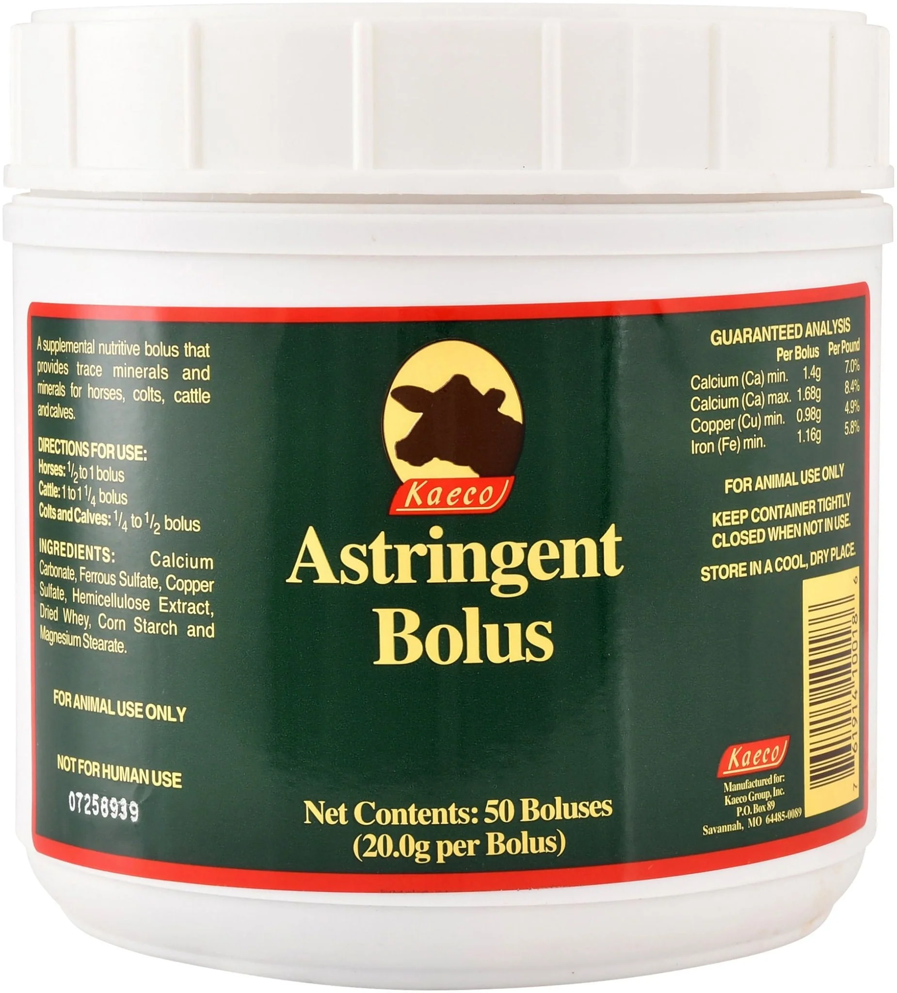 Astringent Bolus, 50 count - Image 1