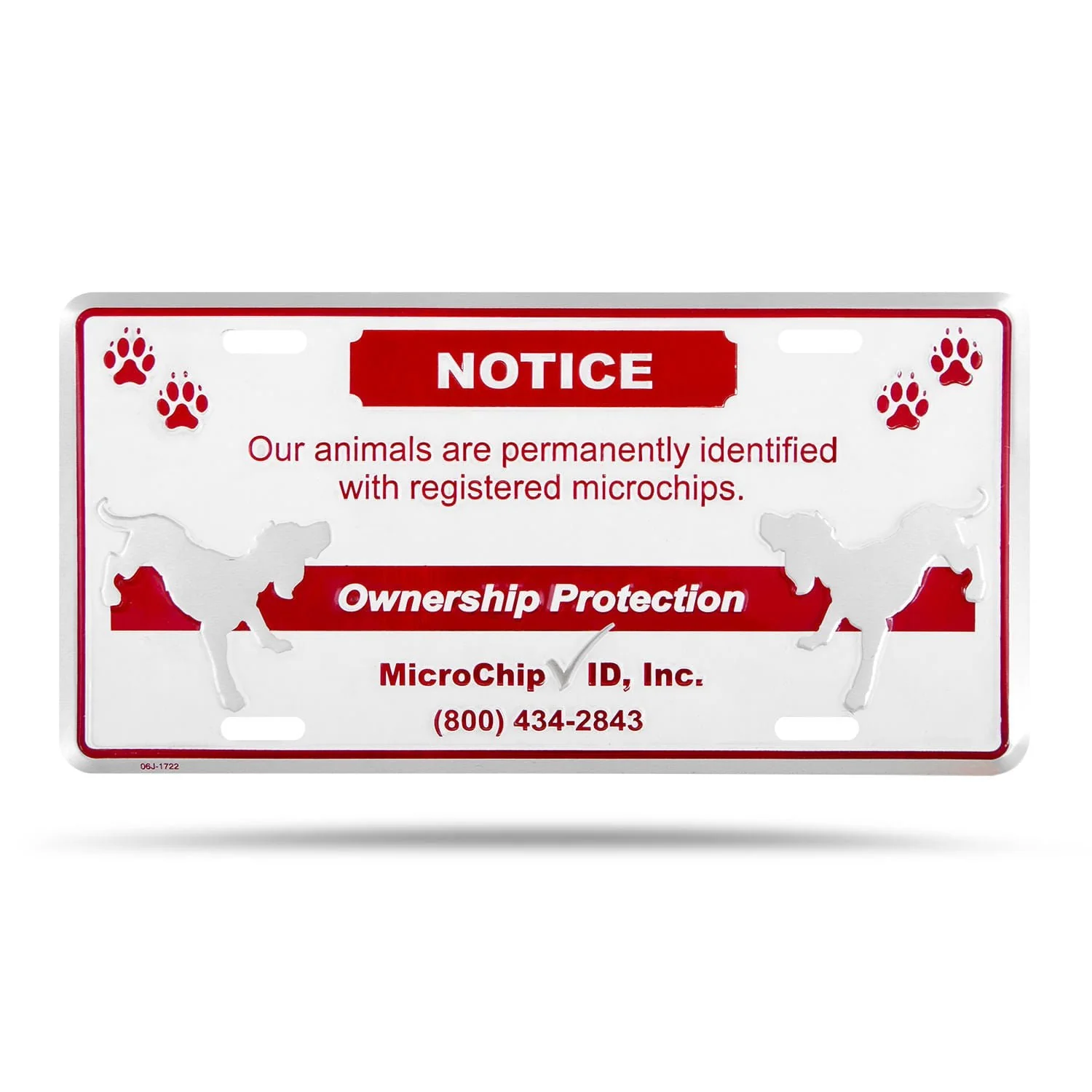 Avid Small Fence Sign, 6″ x 12″