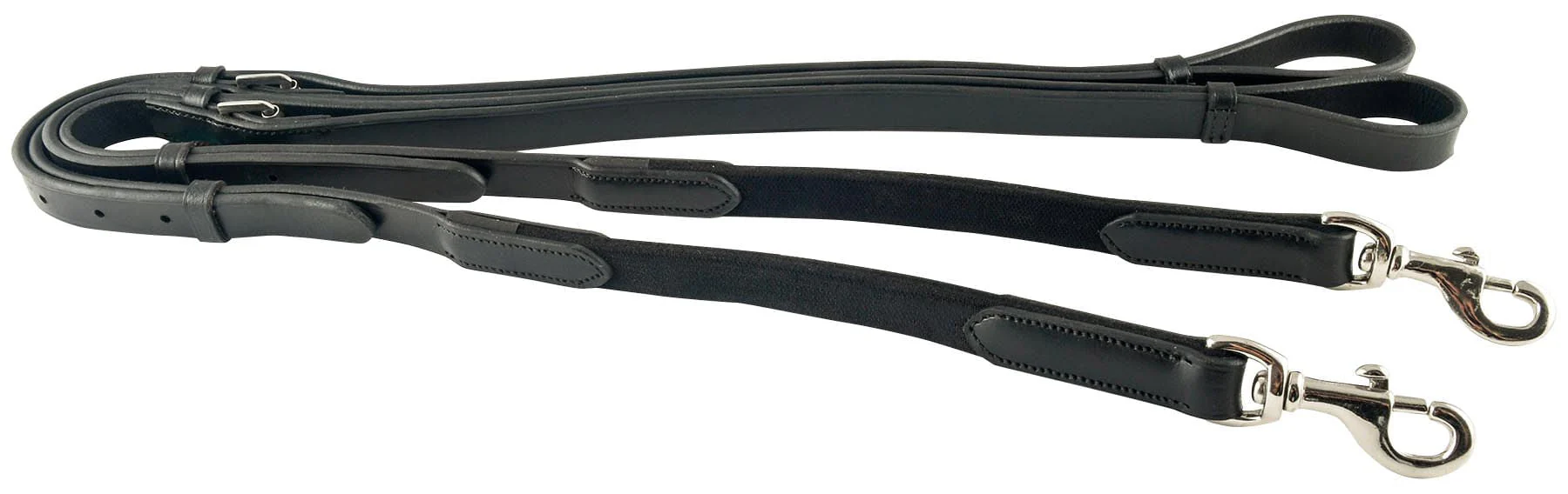 Avignon Leather & Elastic Horse Side Reins - Image 2