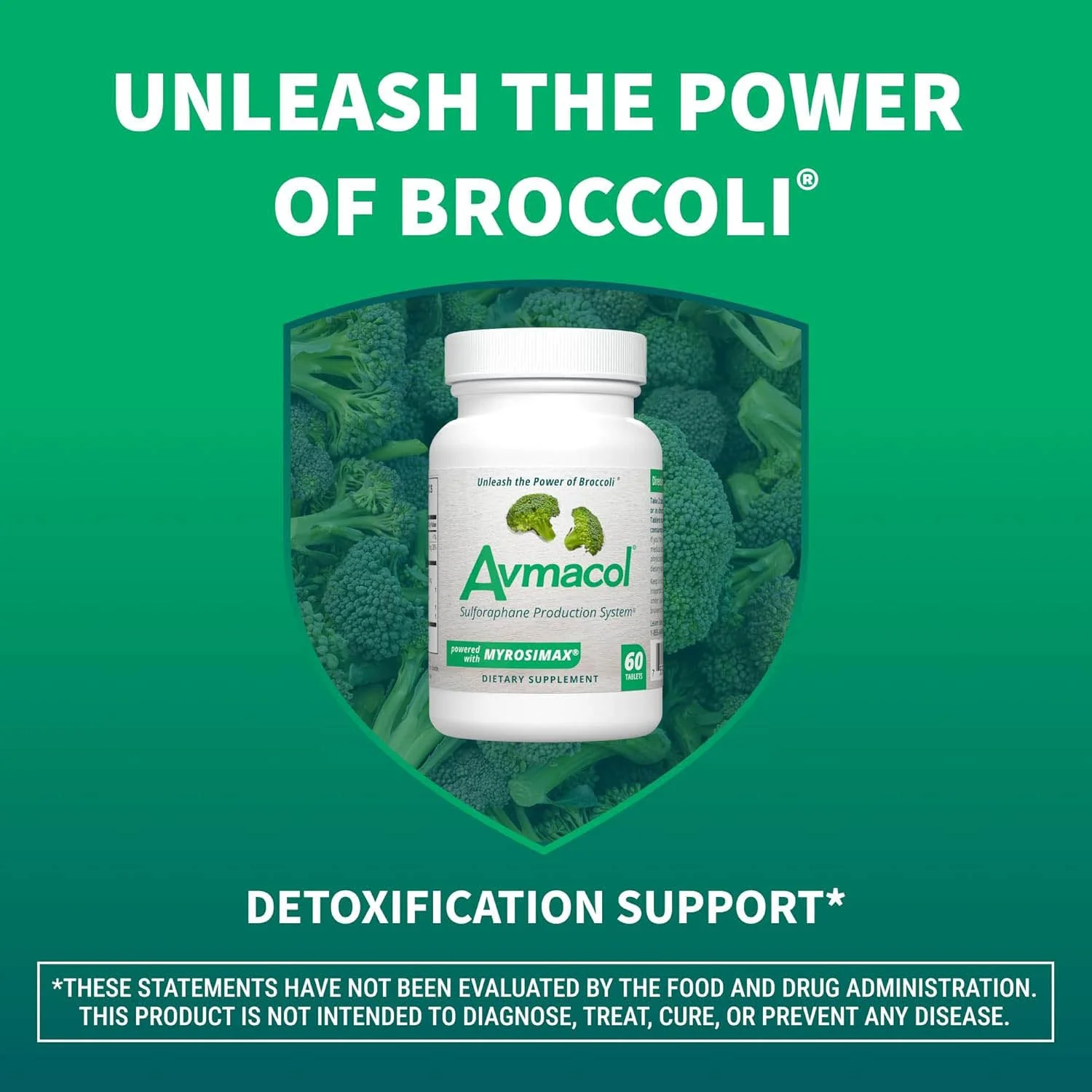 Avmacol Supplement for Detoxification, Antioxidant Support and Overall Wellness for Men & Women, 60 Tablets - Image 3