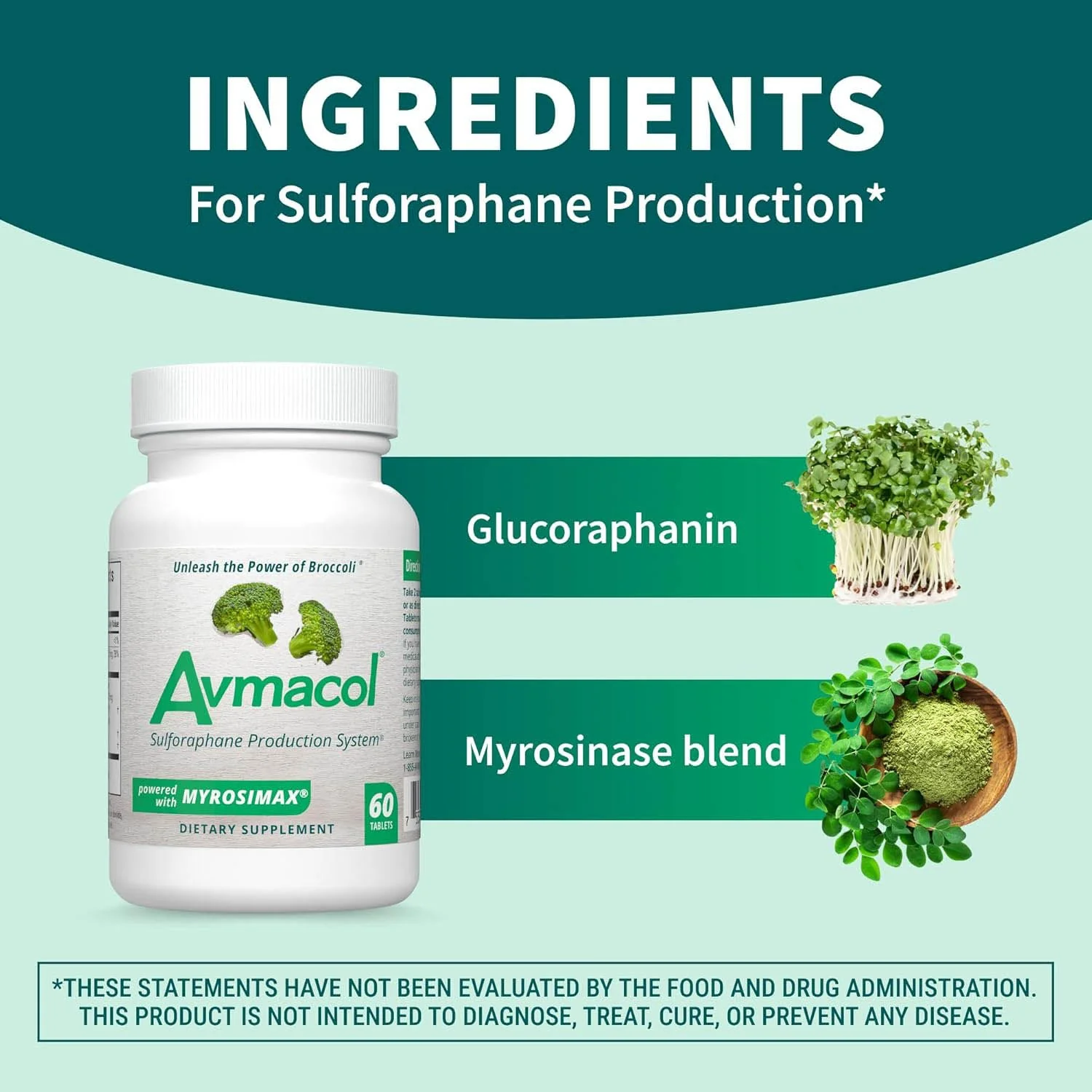 Avmacol Supplement for Detoxification, Antioxidant Support and Overall Wellness for Men & Women, 60 Tablets - Image 2