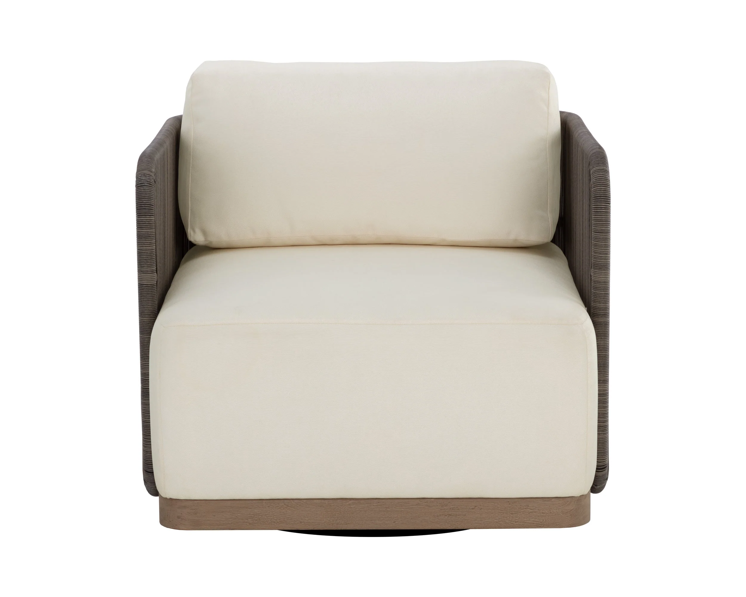Ravenna Swivel Armchair - Stinson Cream - Image 2