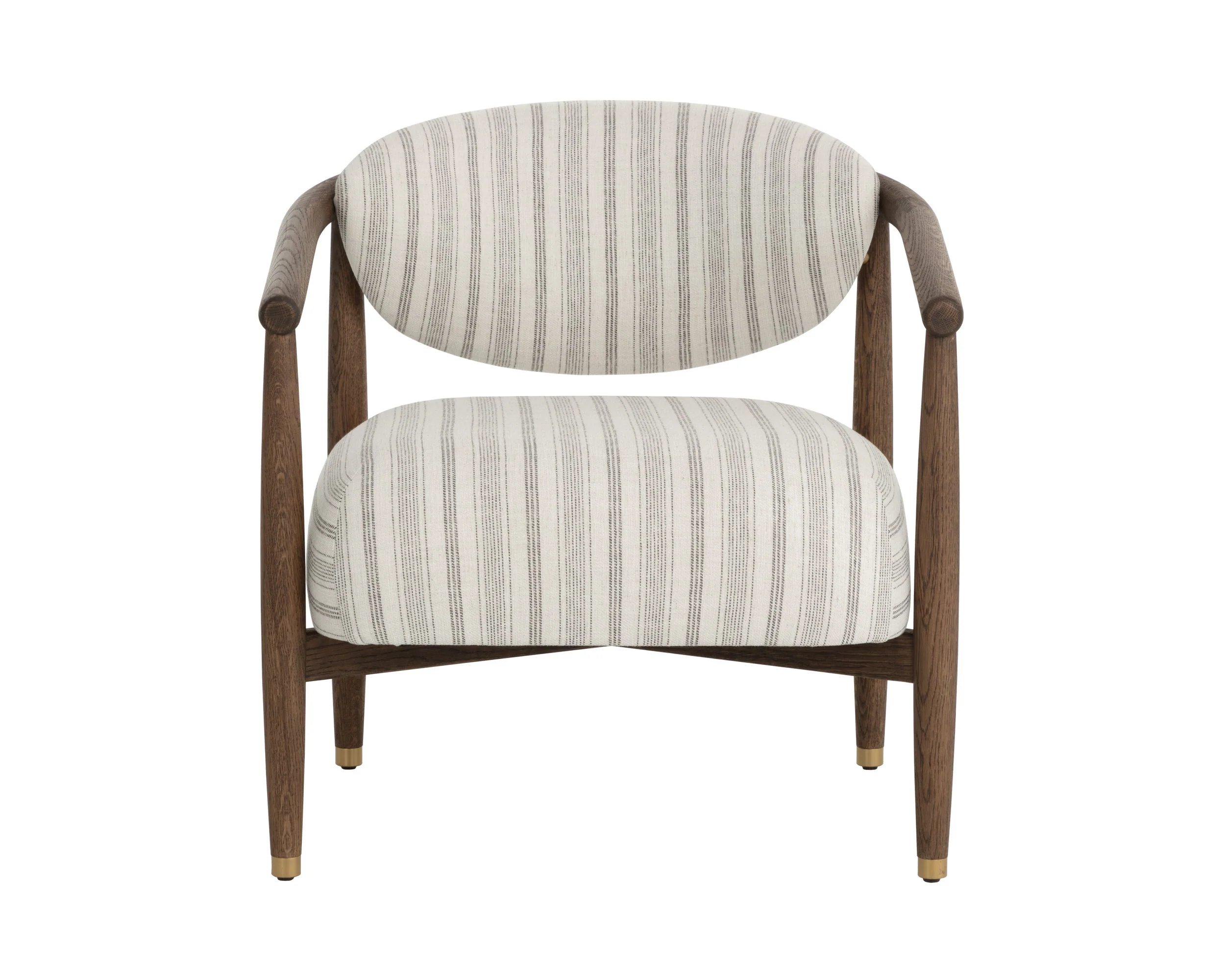 Sigrid Lounge Chair - Antique Brown - Gifford Script - Image 2