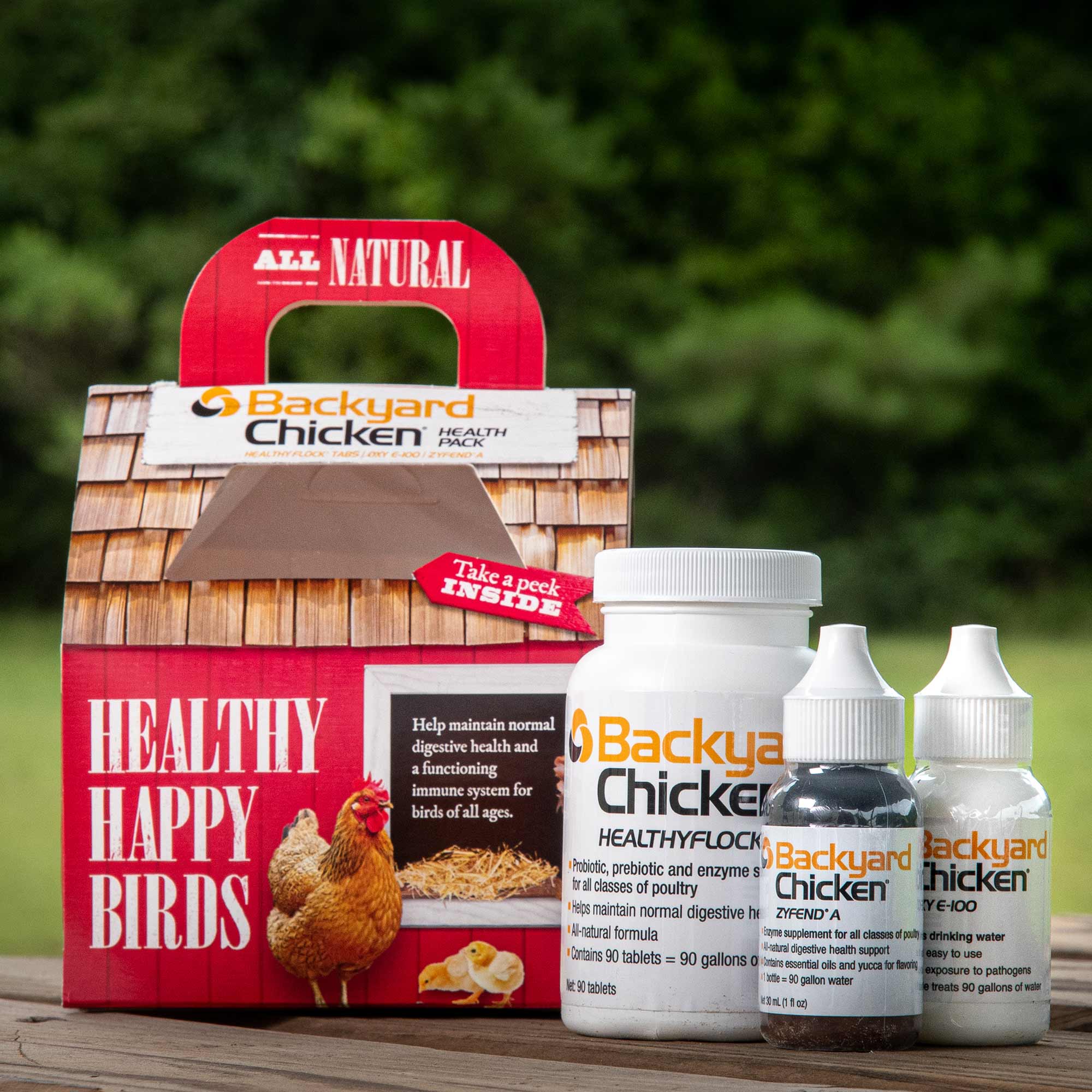 Backyard Chicken 3-Pack Health Pack, supports 25 chicks for 50 days - Image 2
