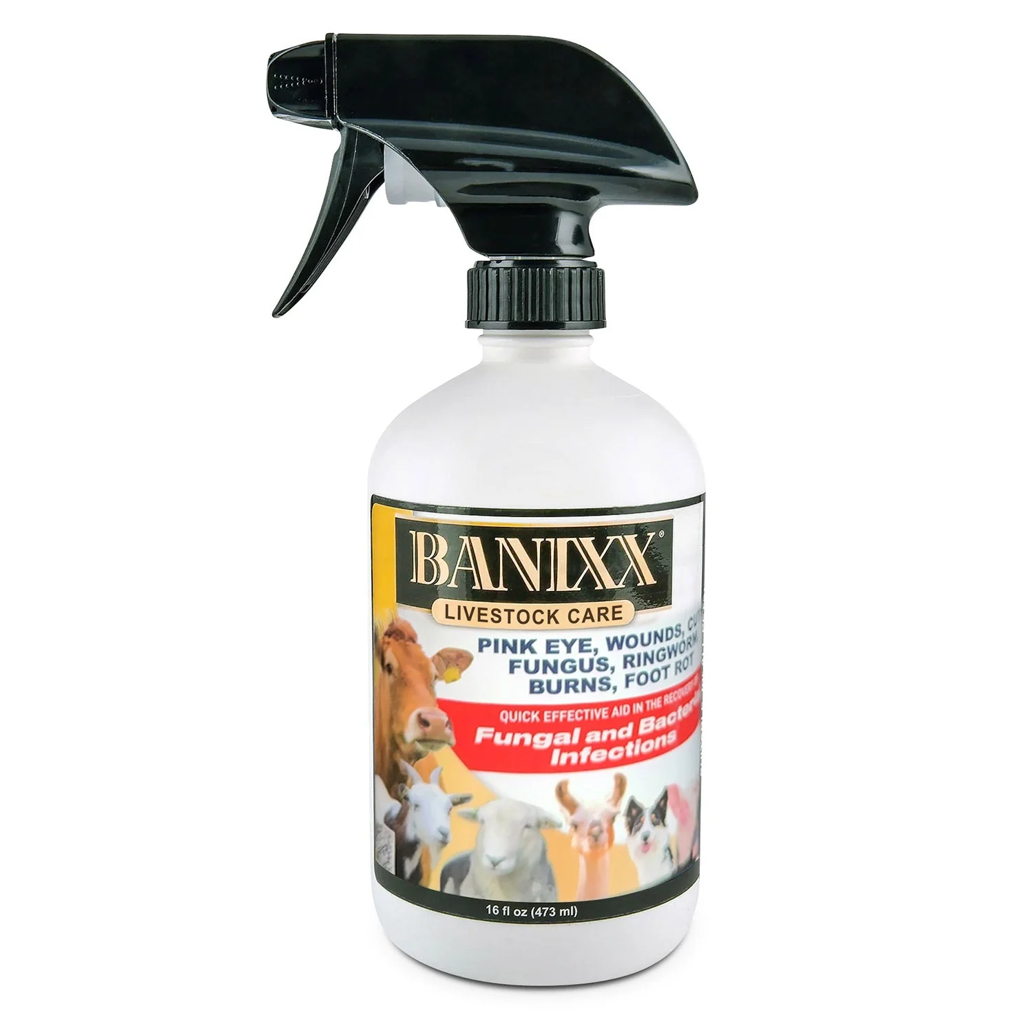 Banixx Livestock Care Spray, 16 oz - Image 1
