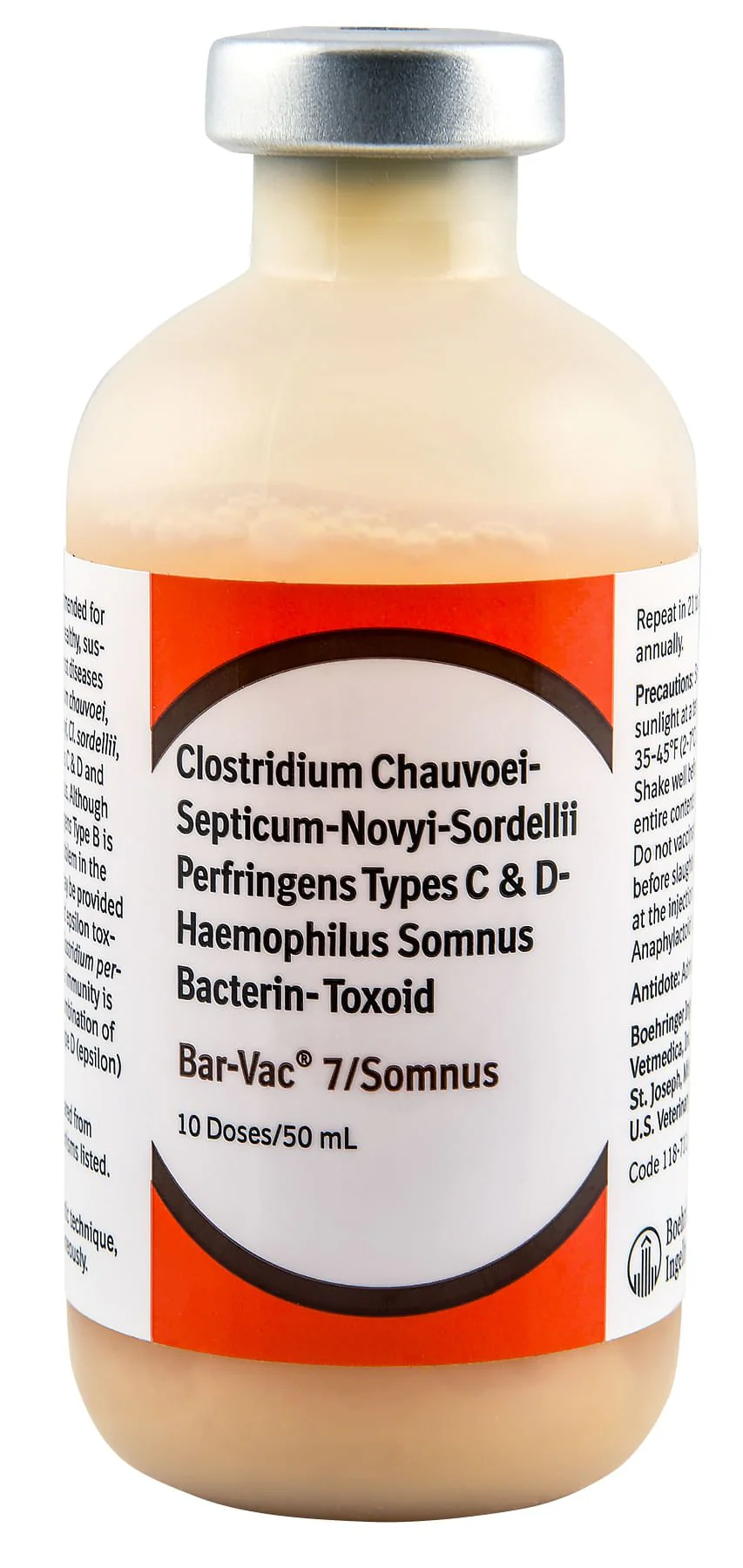 Bar-Vac® 7/Somnus Blackleg Cattle Vaccine - Image 1