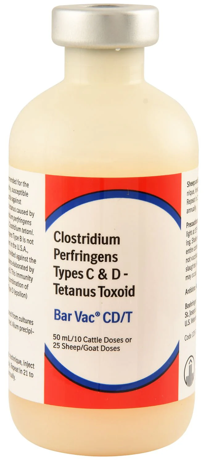 Bar Vac CD/T Vaccine for Cattle, Sheep, & Goats - Image 1