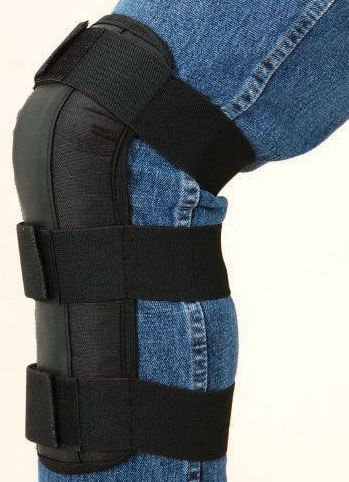 Barrel Racing Shin Guards, Black - Image 2