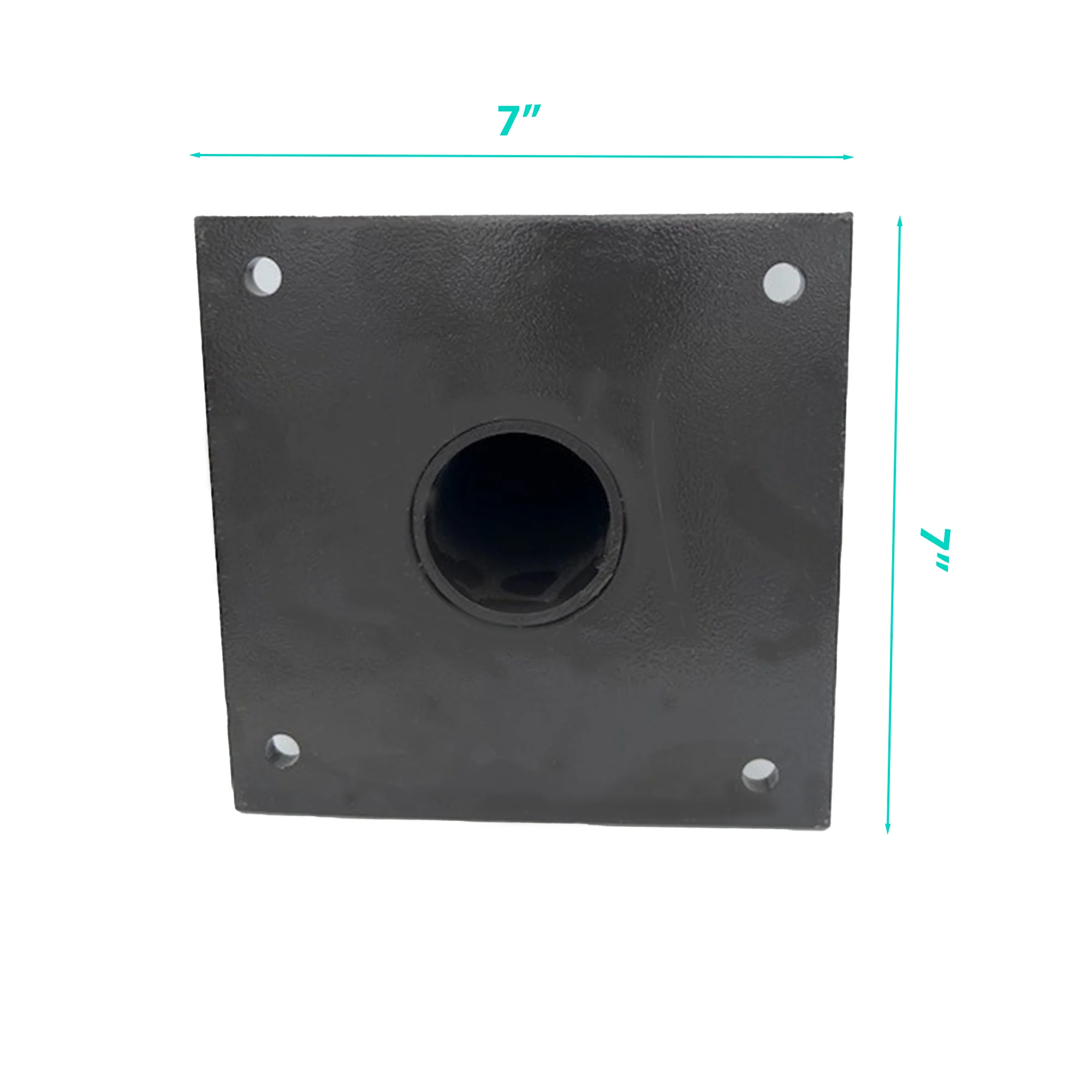 90 Degree Angled Tenon Wall Mount Bracket (7x7) - Image 3