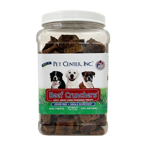 Beef Crunchers Beef Lung Training Treats for Dogs – All-Natural, Air-Dried, Made in the USA - Image 2
