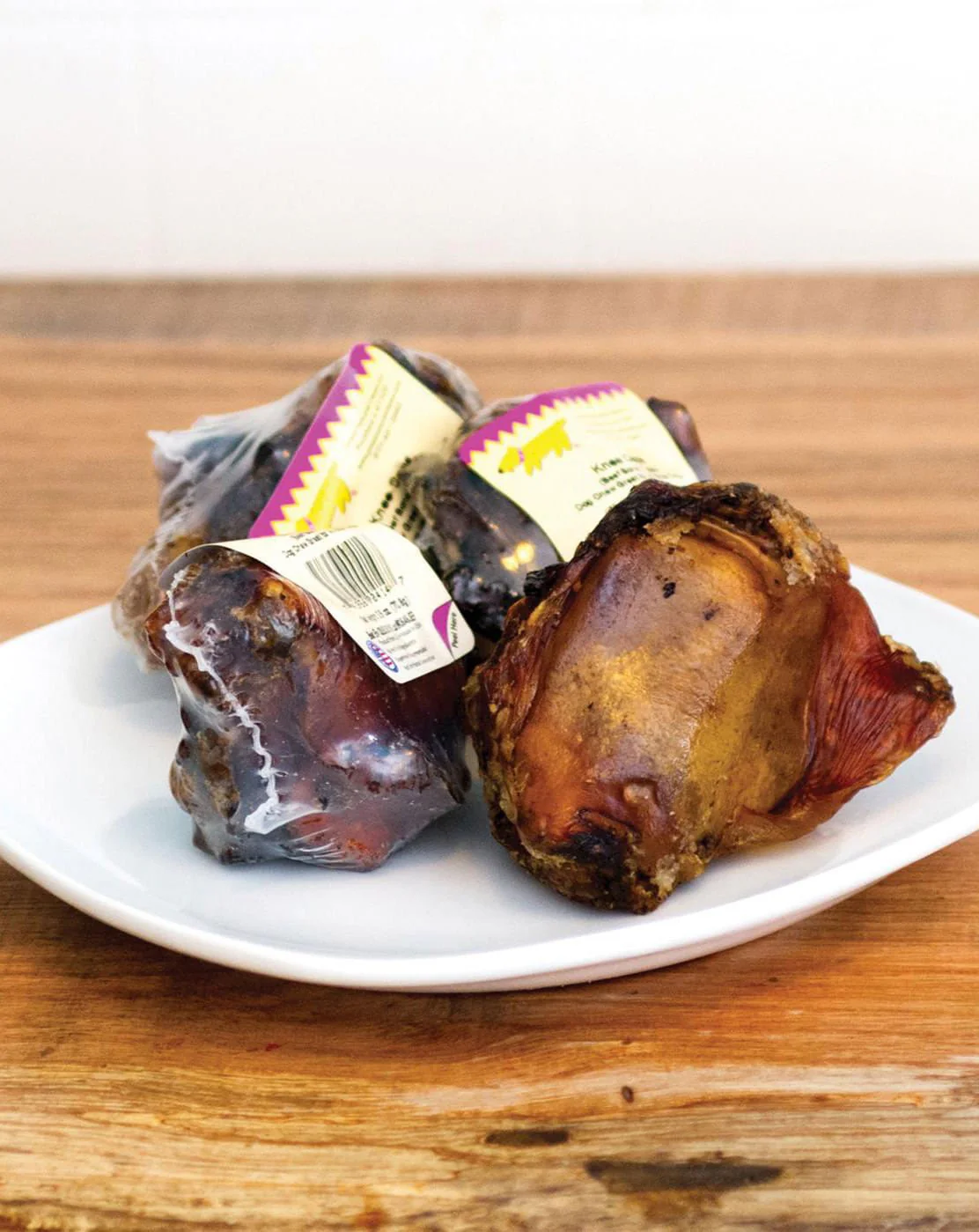 Beef Knee Caps Dog Chew Treats, Shrink Wrapped - Image 2