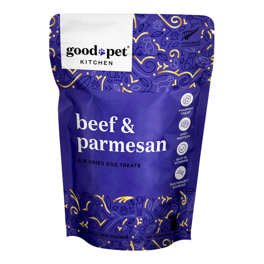 Beef & Parmesan Air Dried Dog Treats, 2.8 oz - Image 1
