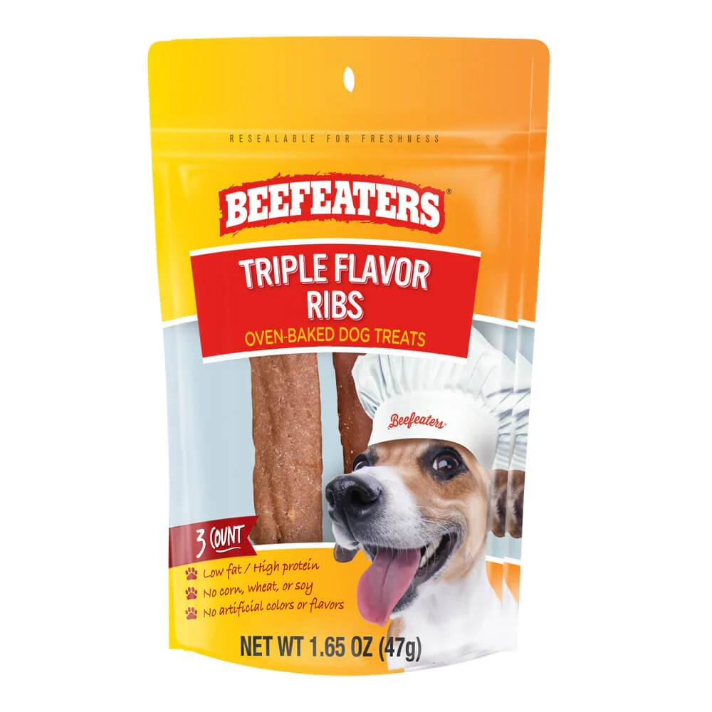 Beefeaters Triple Flavor Ribs, 1.65 oz, Case of 12 - Image 3