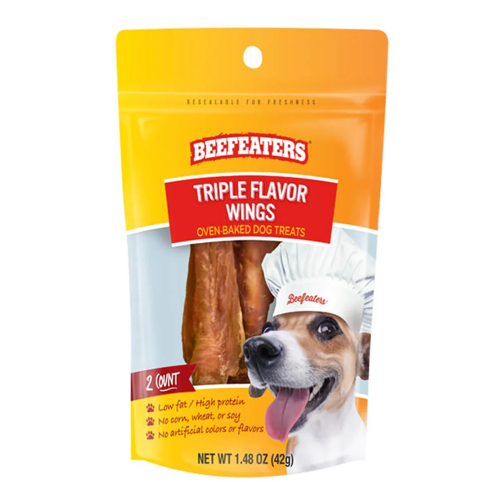 Beefeaters Triple Flavor Wings, 1.48 oz, Case of 12 - Image 3
