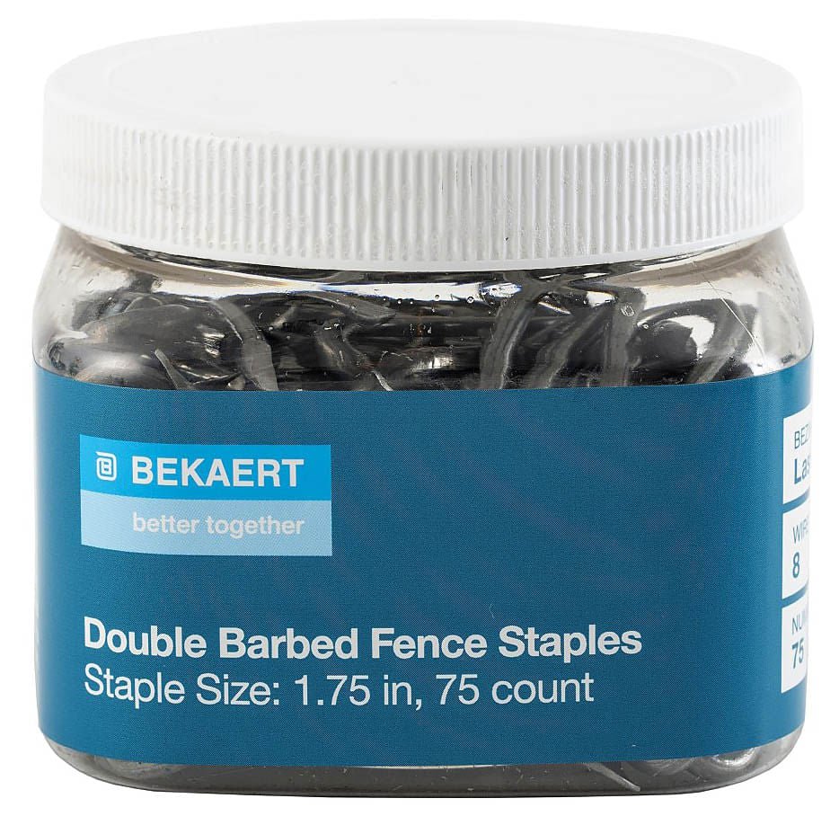 Bekaert 8 Gauge Double Barbed Fence Staples - Image 2