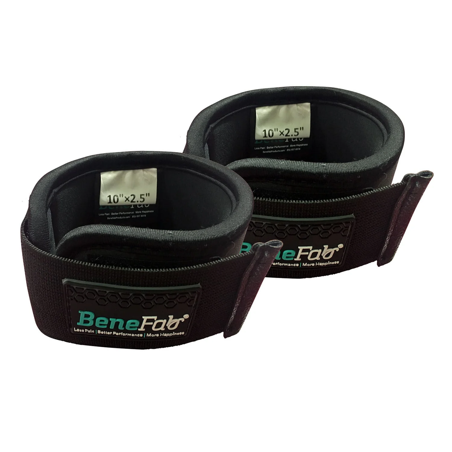 BeneFab Therapeutic Pastern Wraps, One Size, Black - Image 1