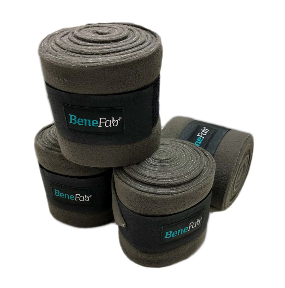 BeneFab Therapeutic Polo Wraps, Gray, 4 pk - Image 1