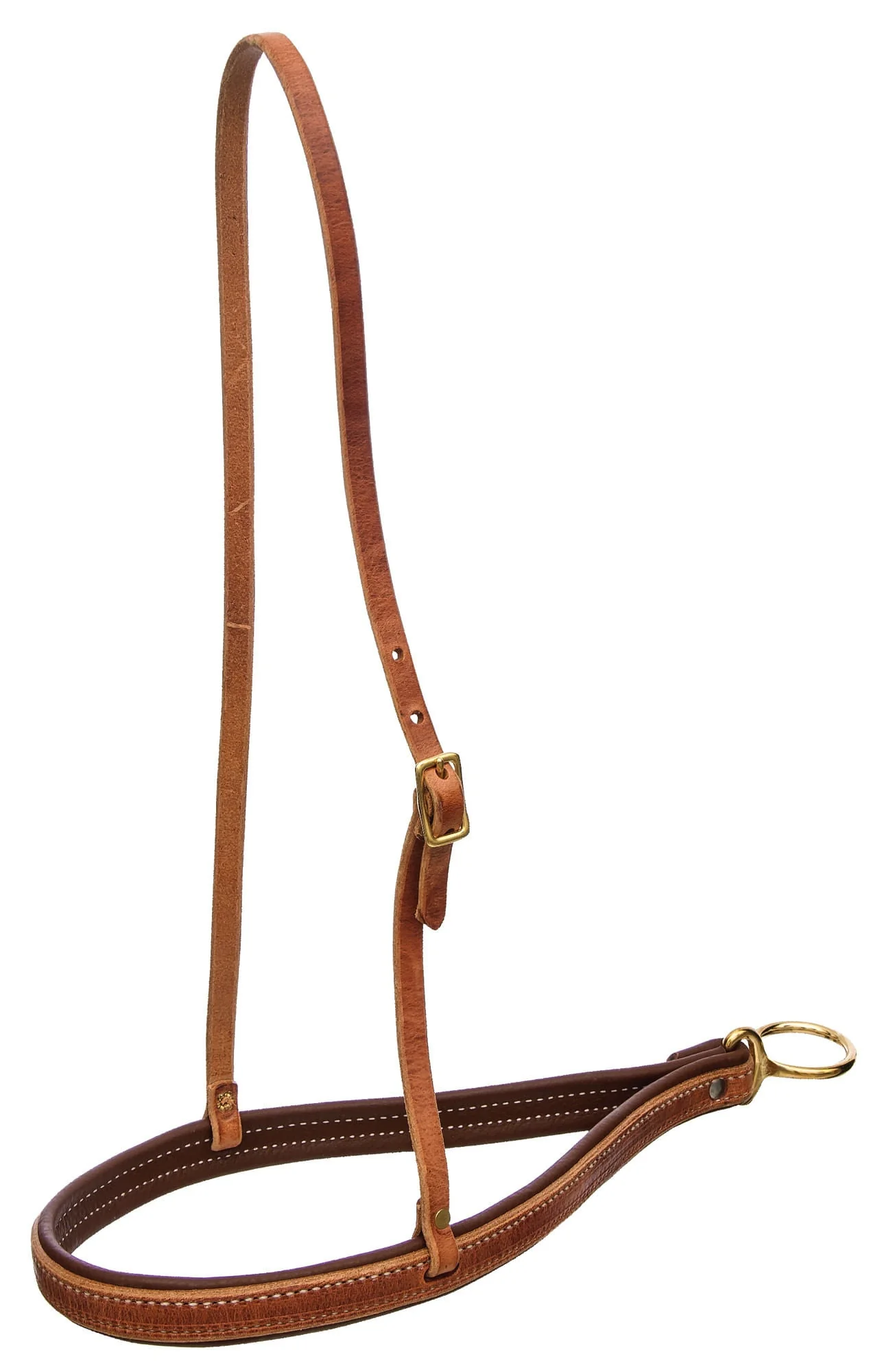 Berlin Leather Harness Leather Noseband for Horses - Image 2