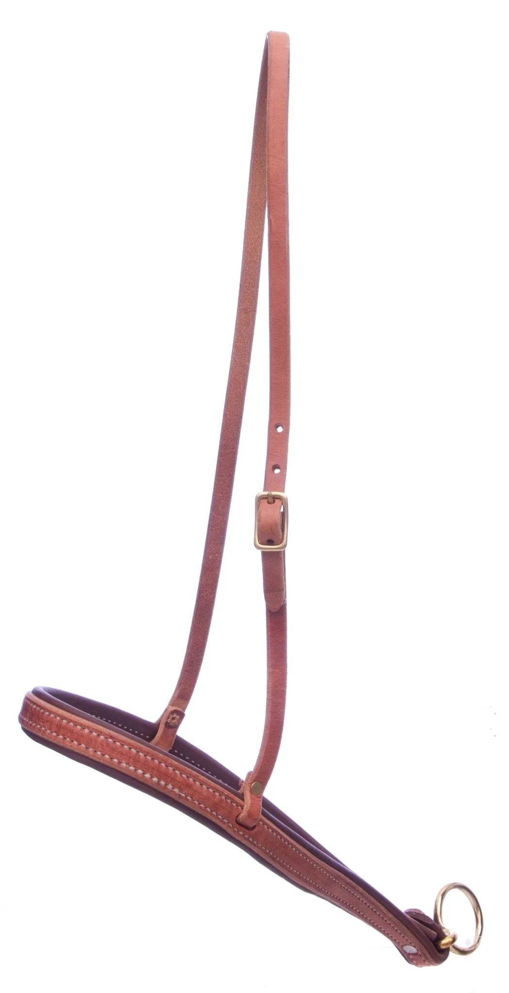 Berlin Leather Harness Leather Noseband for Horses - Image 1