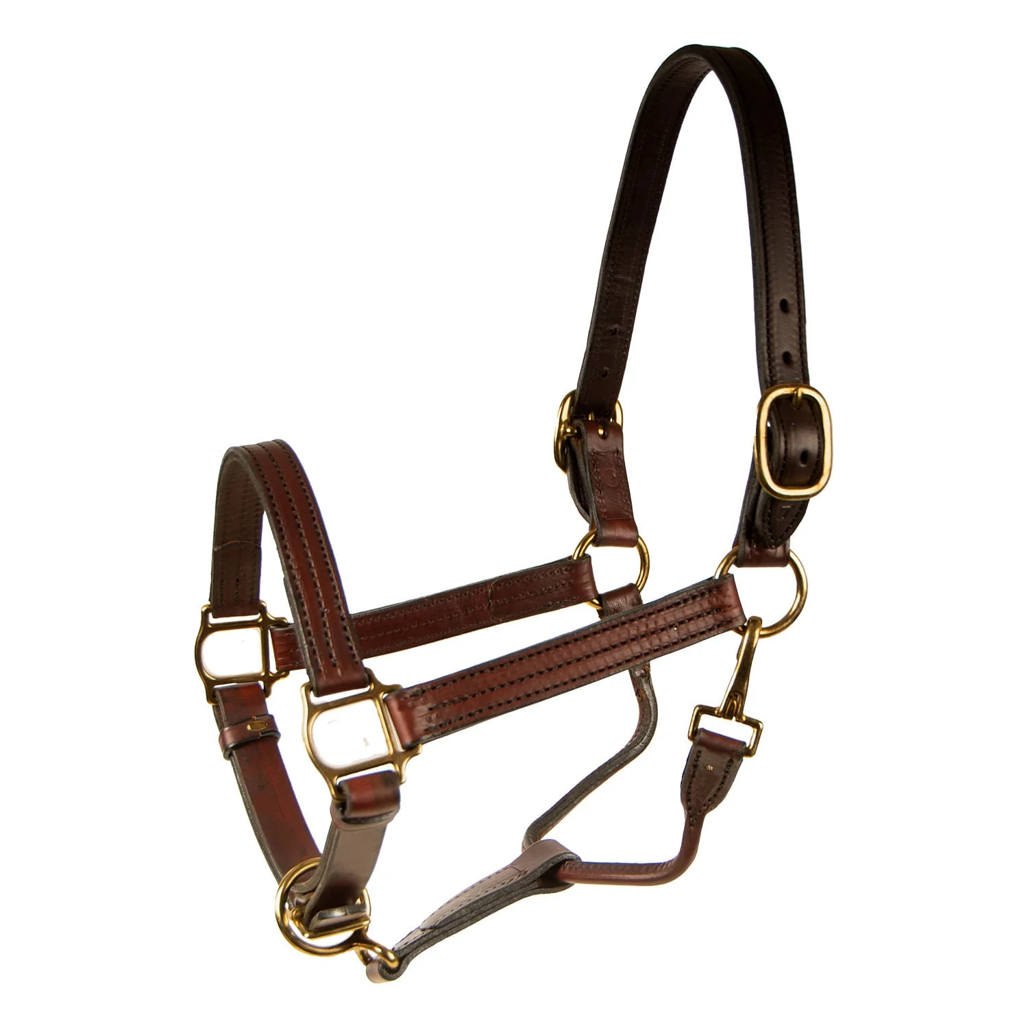 Berlin Track Leather Halter, 1″