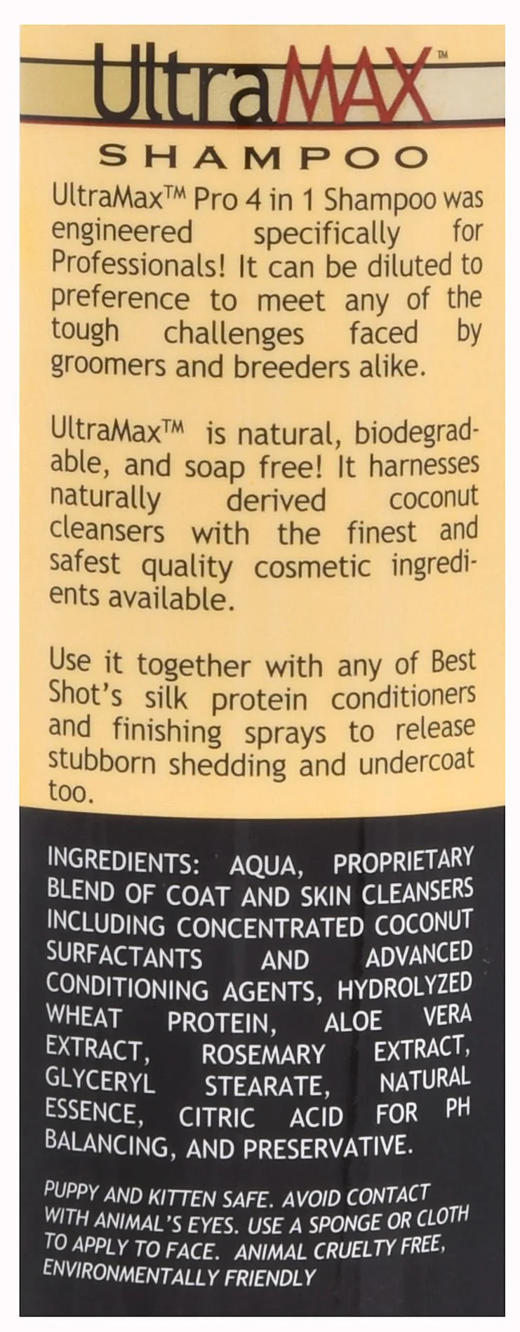 Best Shot UltraMAX Pro "4-in-1" Shampoo - Image 3