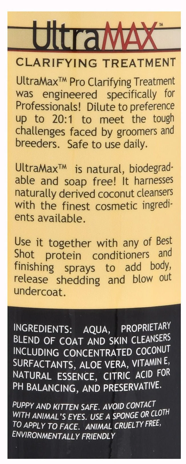 Best Shot UltraMAX Pro Clarifying Shampoo - Image 2