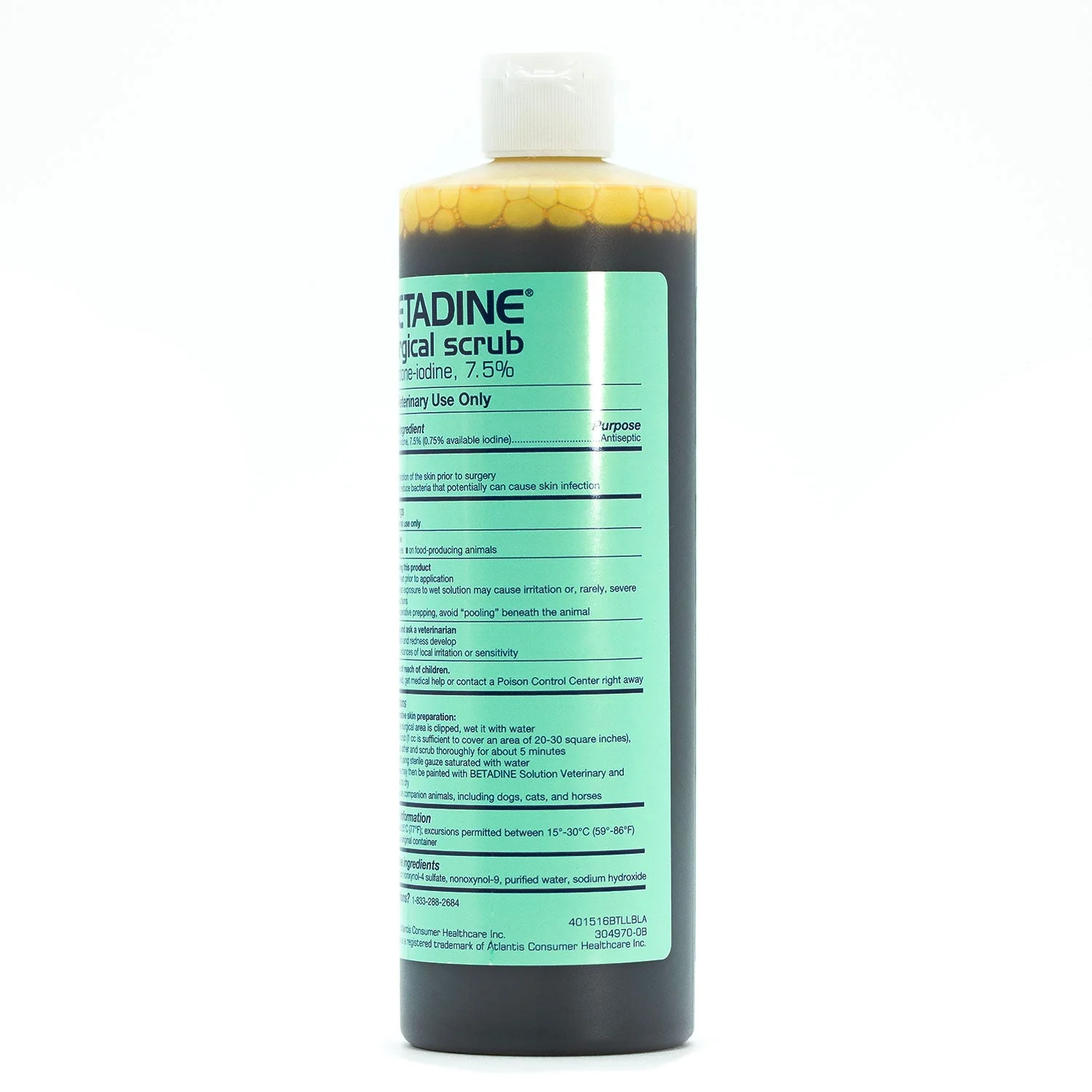 Betadine Surgical Scrub Sudsing Skin Cleanser (Povidone Iodine) - Image 2