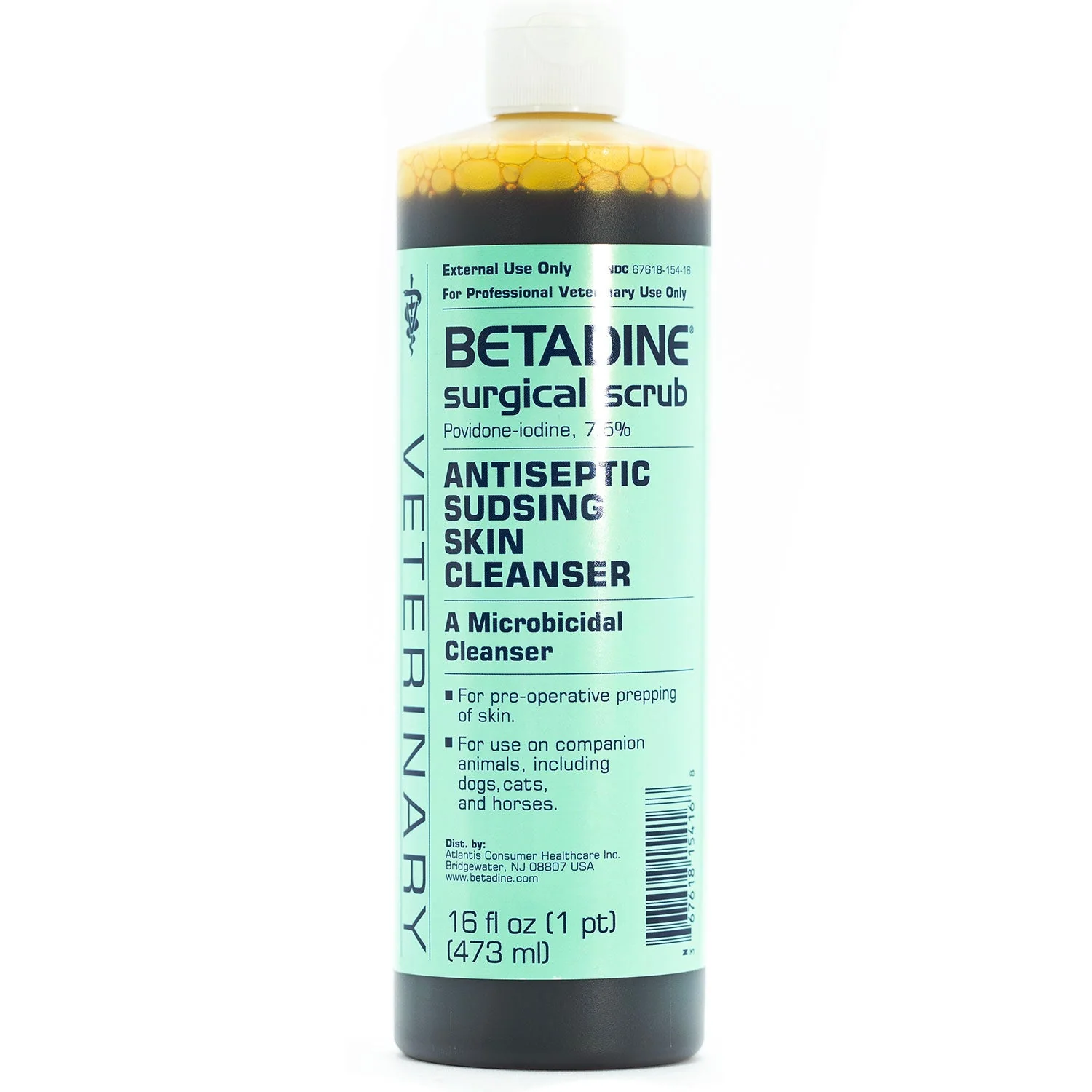 Betadine Surgical Scrub Sudsing Skin Cleanser (Povidone Iodine) - Image 1