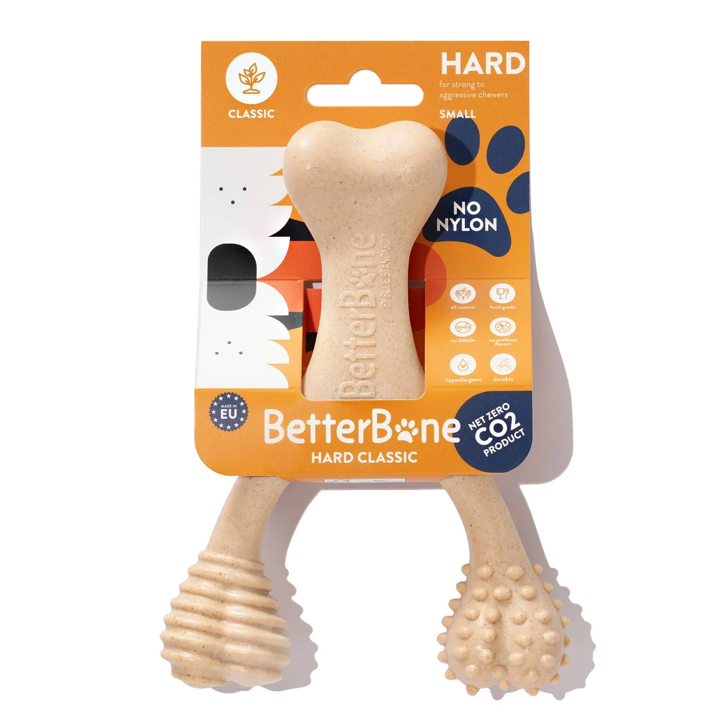 BetterBone Hard Density Natural Chew Toy – Classic Flavor for Dogs, Safe & Non-Toxic