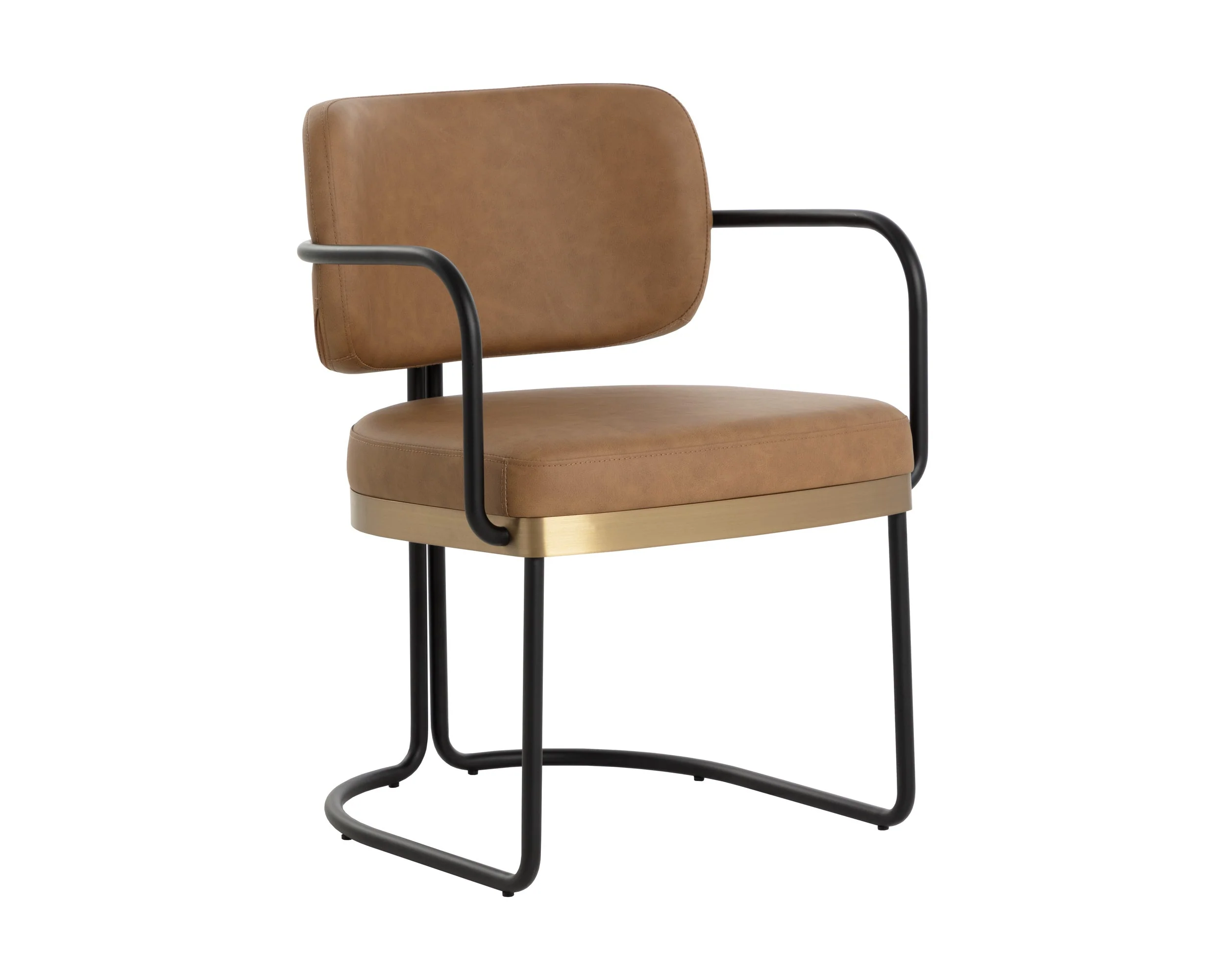 Jalen Dining Armchair – Milliken Cognac