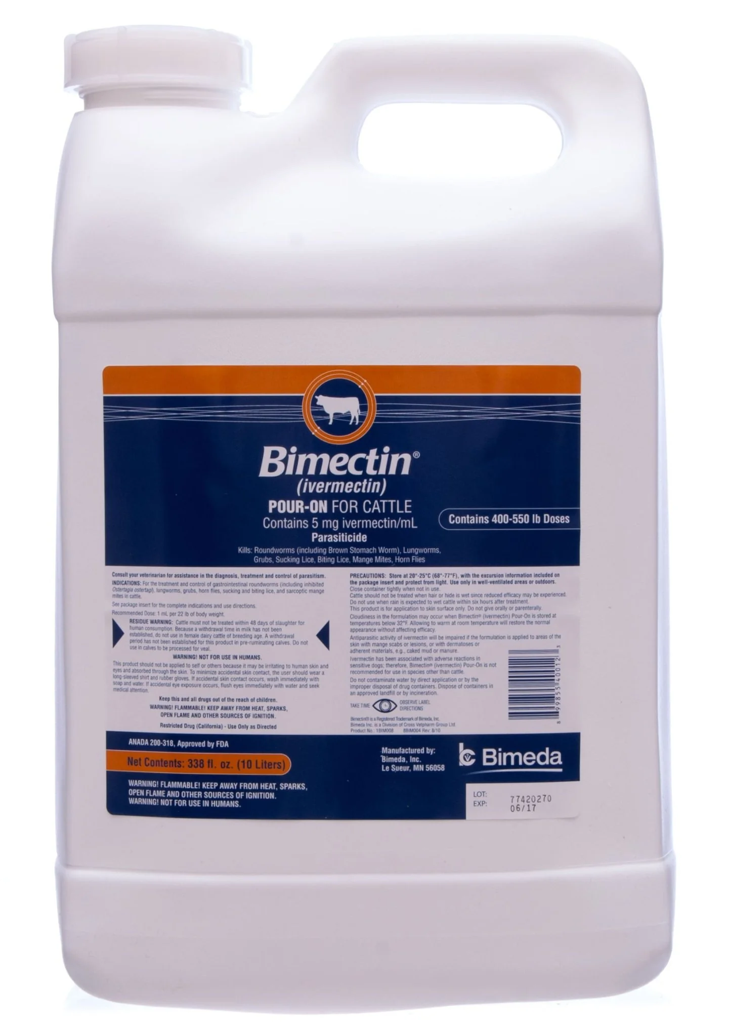 Bimectin Pour-on Cattle Dewormer - Image 3