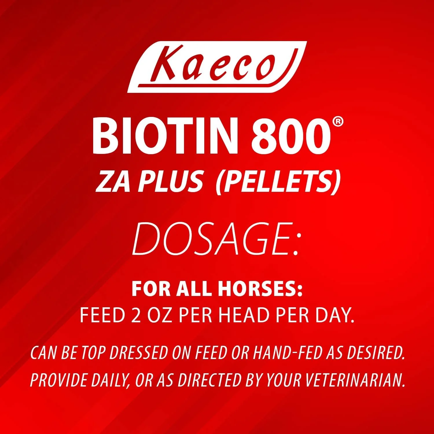 Biotin 800 ZA Plus Pelleted Hoof Builder for Horses - Image 3